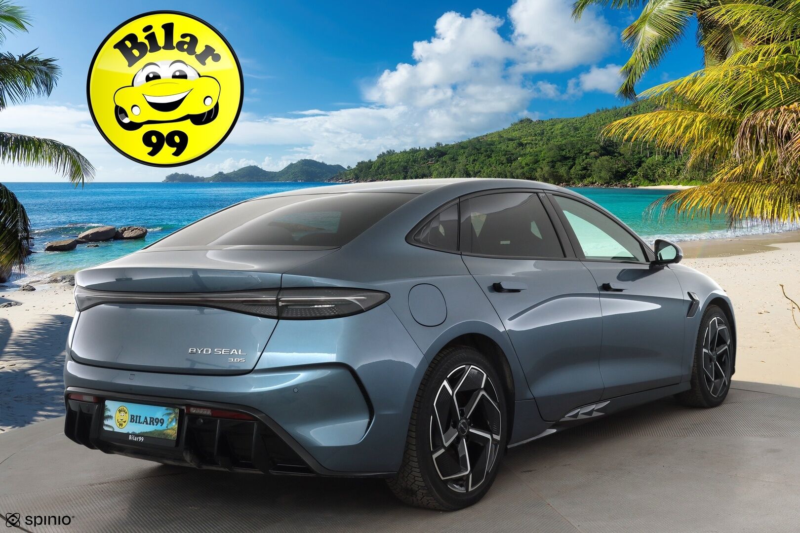 BYD SEAL 2024 Excellence AWD * ACC / 360° / ILP / Dynaudio / HUD / Lasikatto / Ilmastoidut nahat / Keyless / Navi / LED * - Kahdet renkaat aluvanteilla