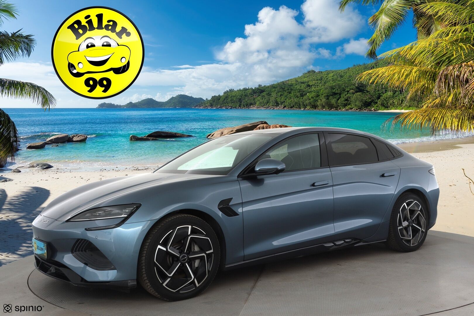 BYD SEAL 2024 Excellence AWD * ACC / 360° / ILP / Dynaudio / HUD / Lasikatto / Ilmastoidut nahat / Keyless / Navi / LED * - Kahdet renkaat aluvanteilla