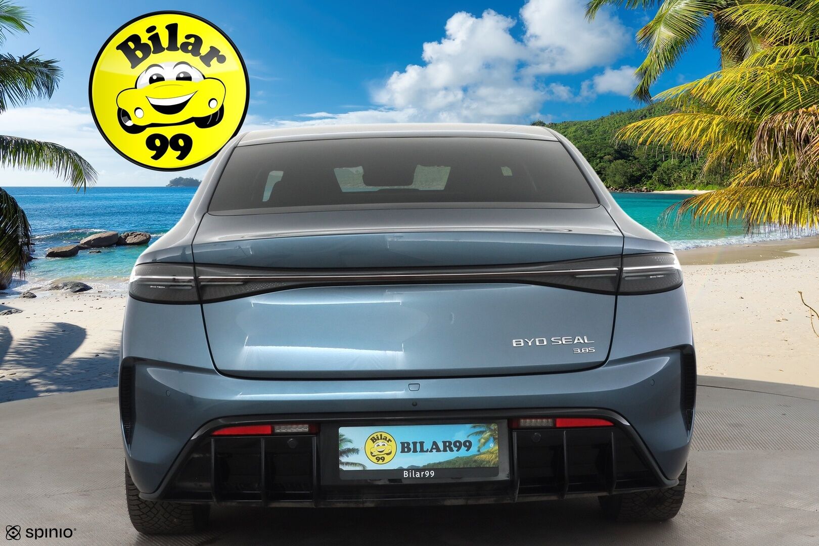 BYD SEAL 2024 Excellence AWD * ACC / 360° / ILP / Dynaudio / HUD / Lasikatto / Ilmastoidut nahat / Keyless / Navi / LED * - Kahdet renkaat aluvanteilla