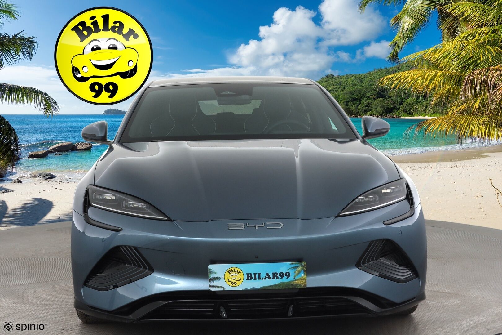 BYD SEAL 2024 Excellence AWD * ACC / 360° / ILP / Dynaudio / HUD / Lasikatto / Ilmastoidut nahat / Keyless / Navi / LED * - Kahdet renkaat aluvanteilla