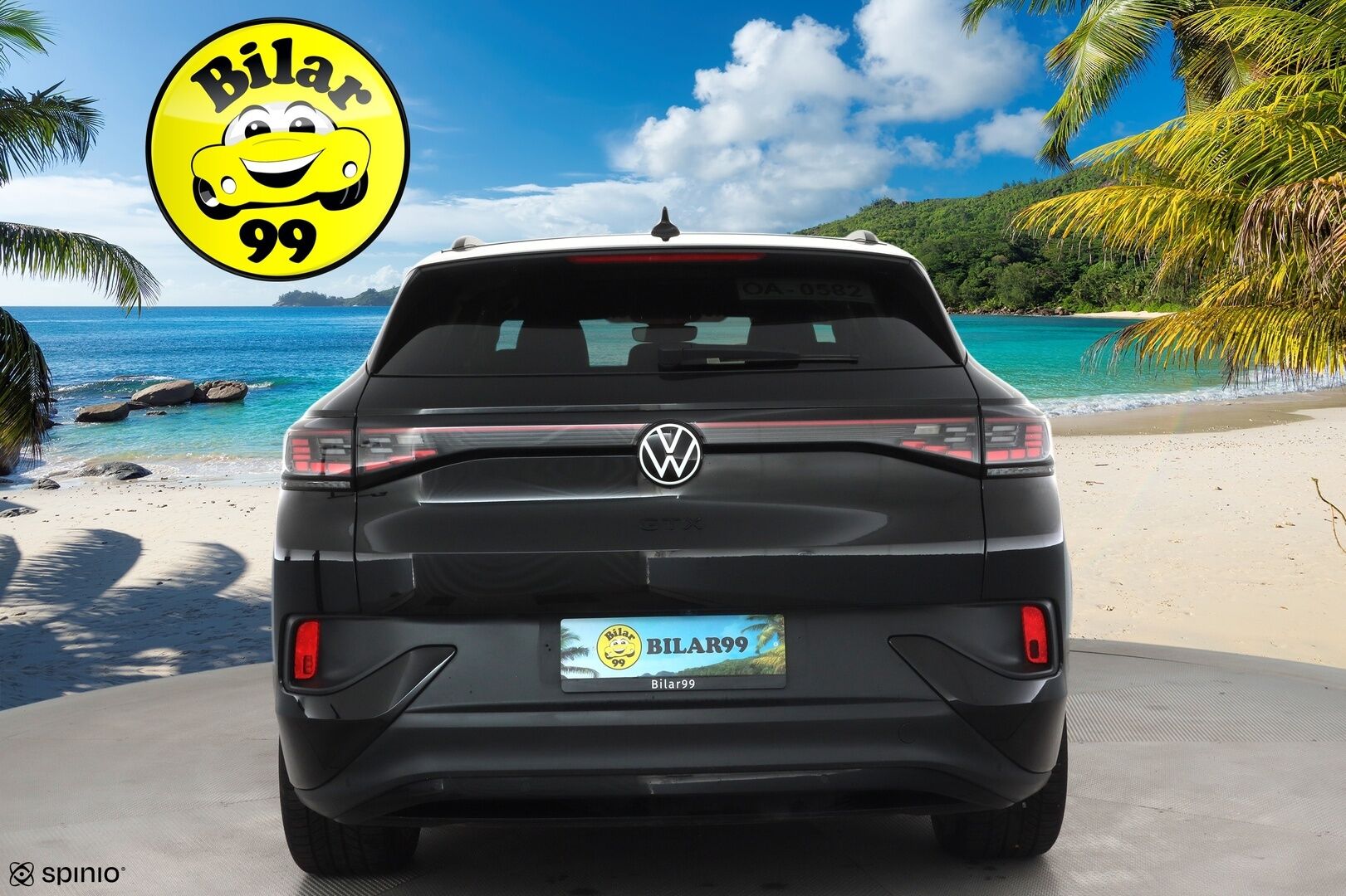 VOLKSWAGEN ID.4 2023 GTX Dual Motor AWD  * ACC / 360° / ILP / Lasikatto / IQ.Light / Koukku / Sähköluukku / Keyless / Navi *