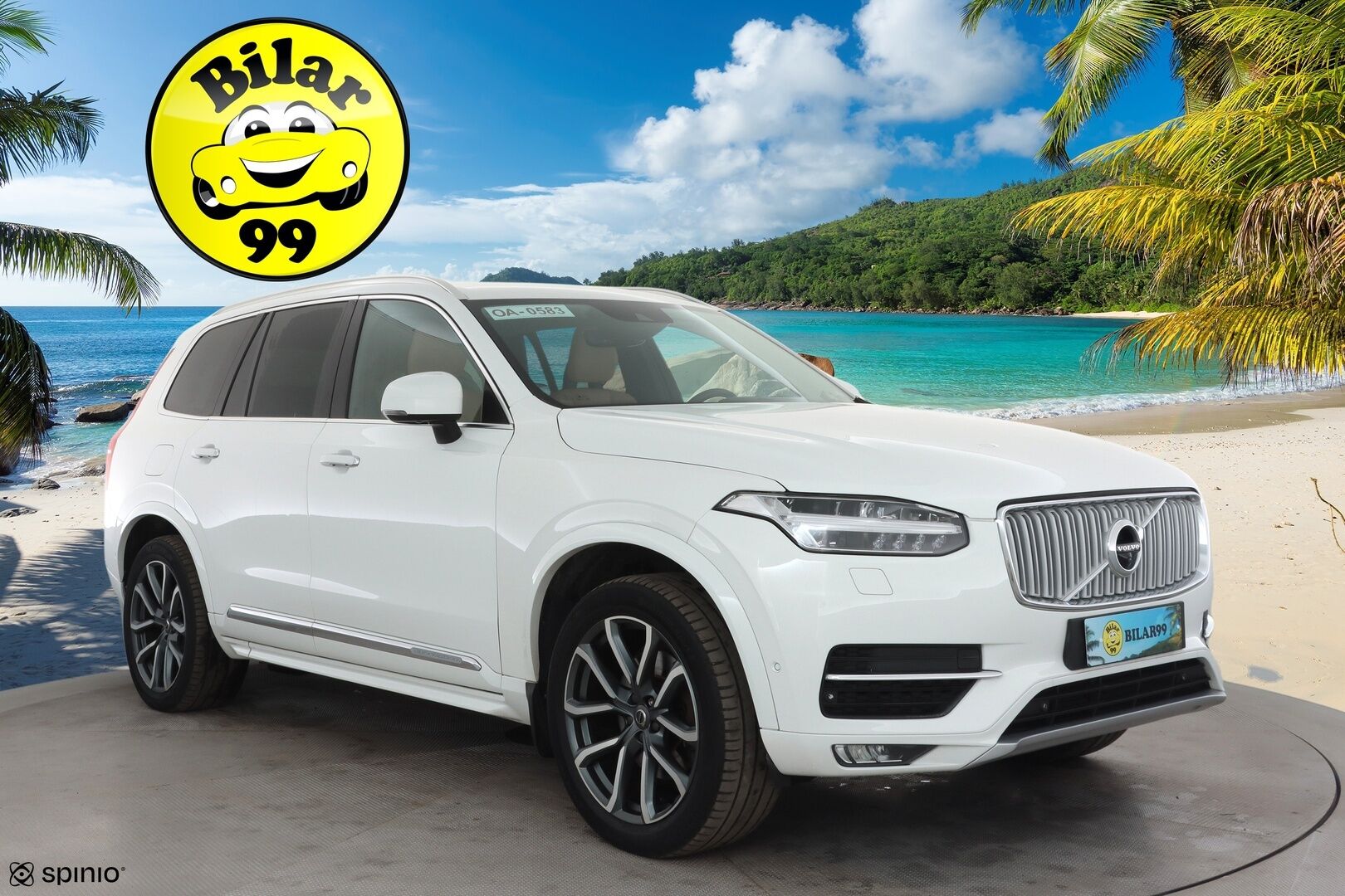 Volvo XC90 2016 D5 AWD Inscription aut 7-P * HUD / Webasto / Koukku / ACC / Full-LED / 360 / Sportnahat Muistilla / Navi / Keyless * - Ei AdBlue / 2x vanteet / Huippuvarusteltu / Viimeisin huolto 1/2026 - HULLUT AVAJAISHULINAT KORKOTARJOUS 3,29 %