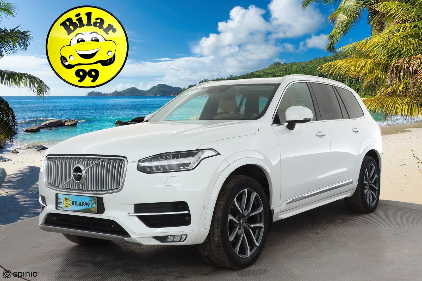 Volvo XC90 2016 D5 AWD Inscription aut 7-P * HUD / Webasto / Koukku / ACC / Full-LED / 360 / Sportnahat Muistilla / Navi / Keyless * - Ei AdBlue / 2x vanteet / Huippuvarusteltu / Viimeisin huolto 1/2026 - HULLUT AVAJAISHULINAT KORKOTARJOUS 3,29 %