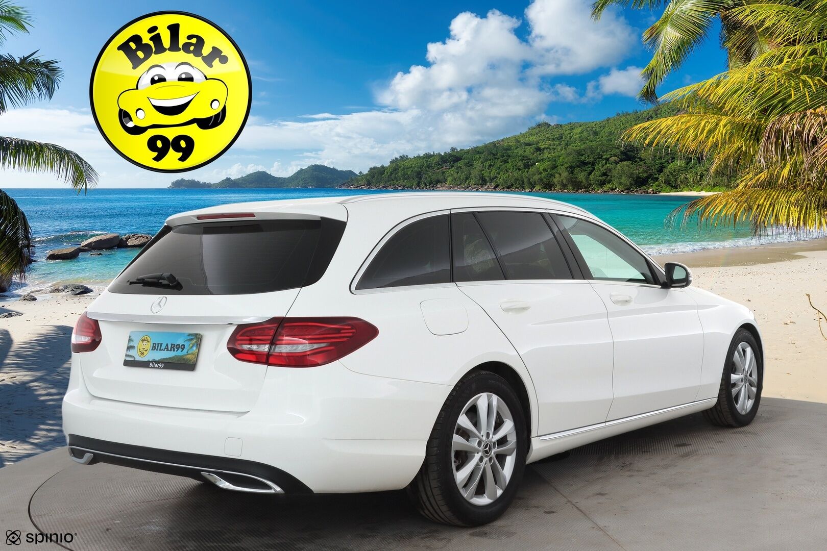 MERCEDES-BENZ C 2019 220 d T A Business * Webasto / Multibeam / P.kamera / Sportpenkit / Vakkari / Facelift * - Kahdet renkaa ja vanteet! - HULLUT AVAJAISHULINAT KORKOTARJOUS 3,29 %