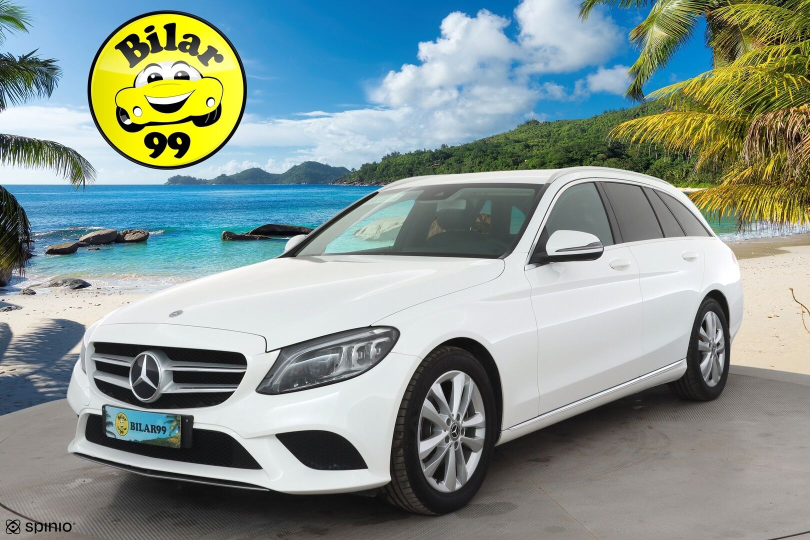 MERCEDES-BENZ C 2019 220 d T A Business * Webasto / Multibeam / P.kamera / Sportpenkit / Vakkari / Facelift * - Kahdet renkaa ja vanteet! - HULLUT AVAJAISHULINAT KORKOTARJOUS 3,29 %