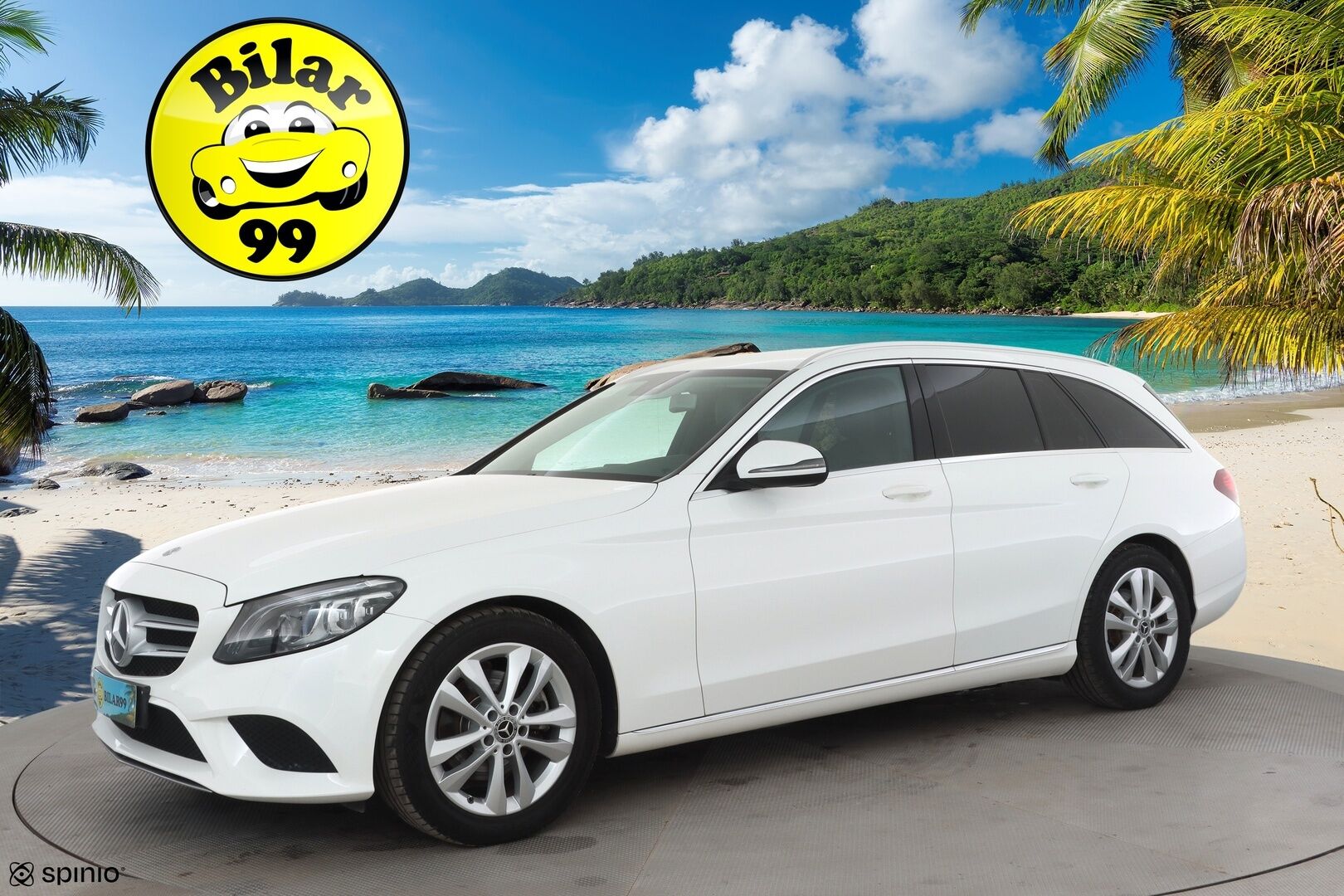 MERCEDES-BENZ C 2019 220 d T A Business * Webasto / Multibeam / P.kamera / Sportpenkit / Vakkari / Facelift * - Kahdet renkaa ja vanteet! - HULLUT AVAJAISHULINAT KORKOTARJOUS 3,29 %