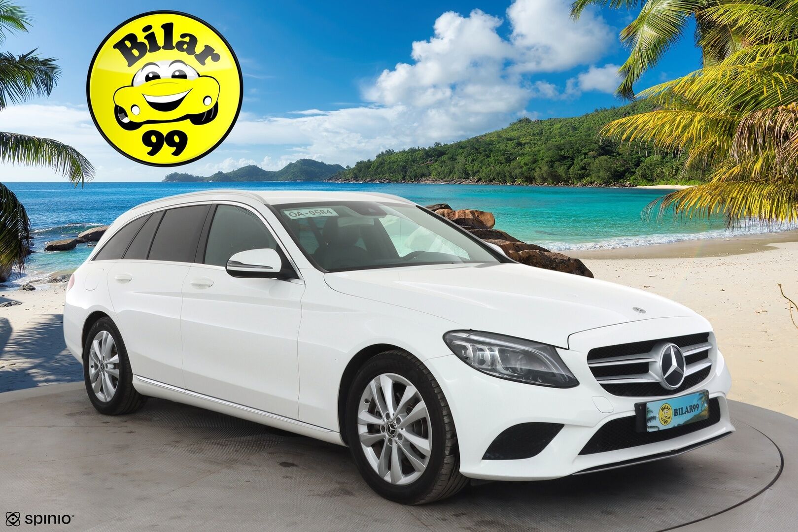 MERCEDES-BENZ C 2019 220 d T A Business * Webasto / Multibeam / P.kamera / Sportpenkit / Vakkari / Facelift * - Kahdet renkaa ja vanteet! - HULLUT AVAJAISHULINAT KORKOTARJOUS 3,29 %