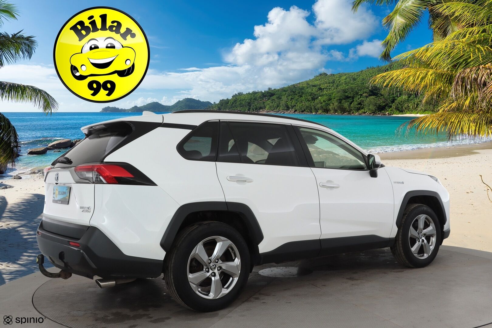 TOYOTA RAV4 2020 2.5 Hybrid AWD-i Premium * Koukku / ACC / LED / 360° / Ilmastoitu Muistipenkki / Kaistavahti / Keyless * - Kahdet renkaat aluvanteilla / Hyvin huollettu! - HULLUT AVAJAISHULINAT KORKOTARJOUS 3,29 %