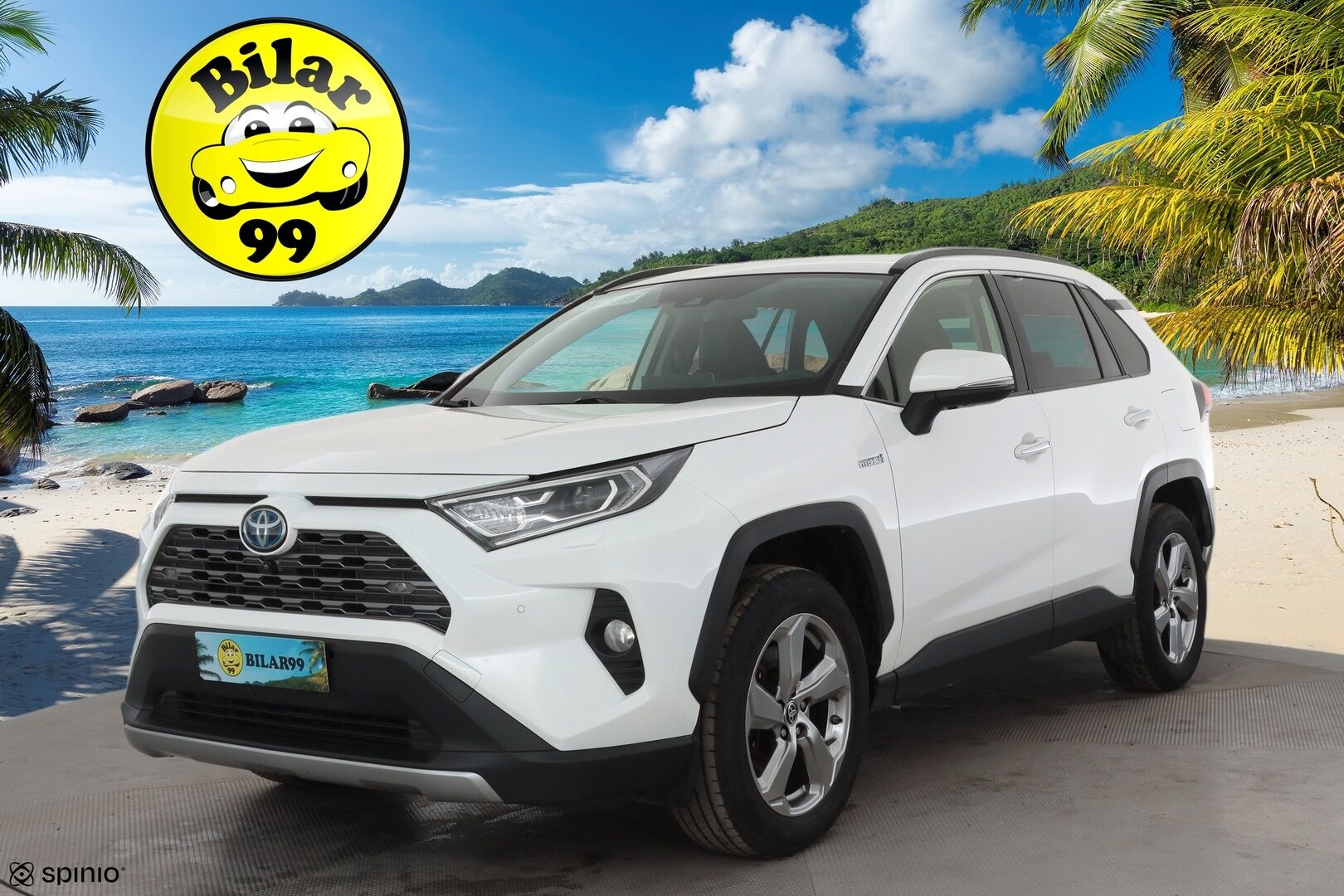 TOYOTA RAV4 2020 2.5 Hybrid AWD-i Premium * Koukku / ACC / LED / 360° / Ilmastoitu Muistipenkki / Kaistavahti / Keyless * - Kahdet renkaat aluvanteilla / Hyvin huollettu! - HULLUT AVAJAISHULINAT KORKOTARJOUS 3,29 %