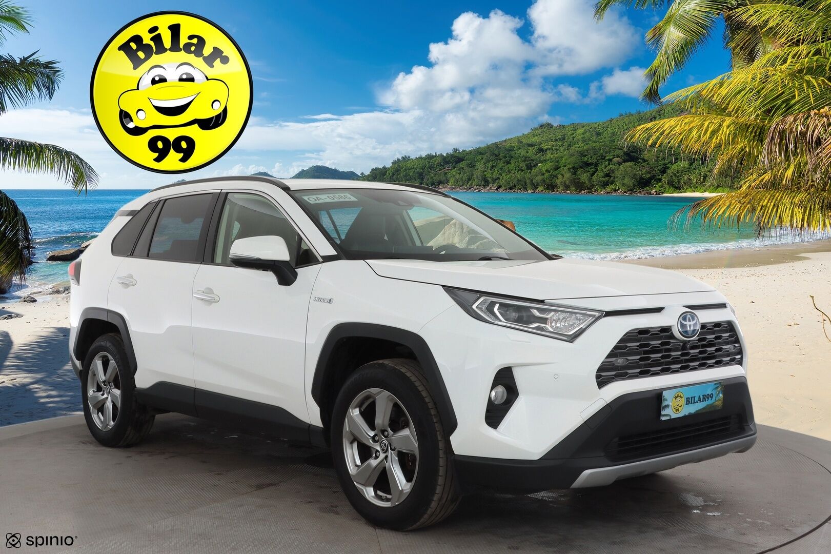 TOYOTA RAV4 2020 2.5 Hybrid AWD-i Premium * Koukku / ACC / LED / 360° / Ilmastoitu Muistipenkki / Kaistavahti / Keyless * - Kahdet renkaat aluvanteilla / Hyvin huollettu! - HULLUT AVAJAISHULINAT KORKOTARJOUS 3,29 %