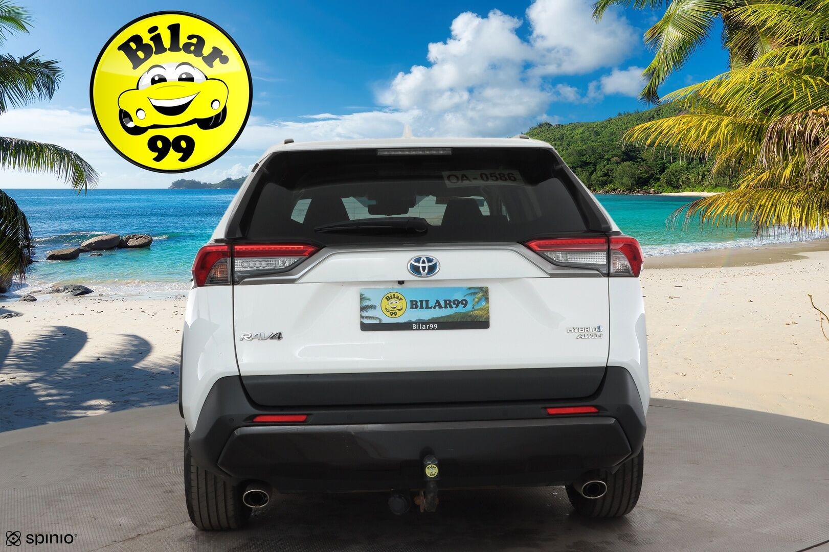 TOYOTA RAV4 2020 2.5 Hybrid AWD-i Premium * Koukku / ACC / LED / 360° / Ilmastoitu Muistipenkki / Kaistavahti / Keyless * - Kahdet renkaat aluvanteilla / Hyvin huollettu! - HULLUT AVAJAISHULINAT KORKOTARJOUS 3,29 %