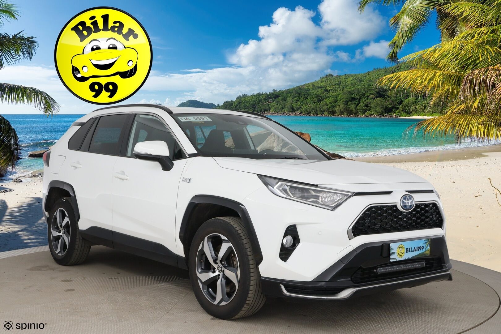 TOYOTA RAV4 PLUG-IN 2021 2.5 Hybrid AWD-i Active - ACC | LED | P.Kamera | Sähköpenkki | Kaistavahti | Keyless | Kahdet renkaat aluvanteilla