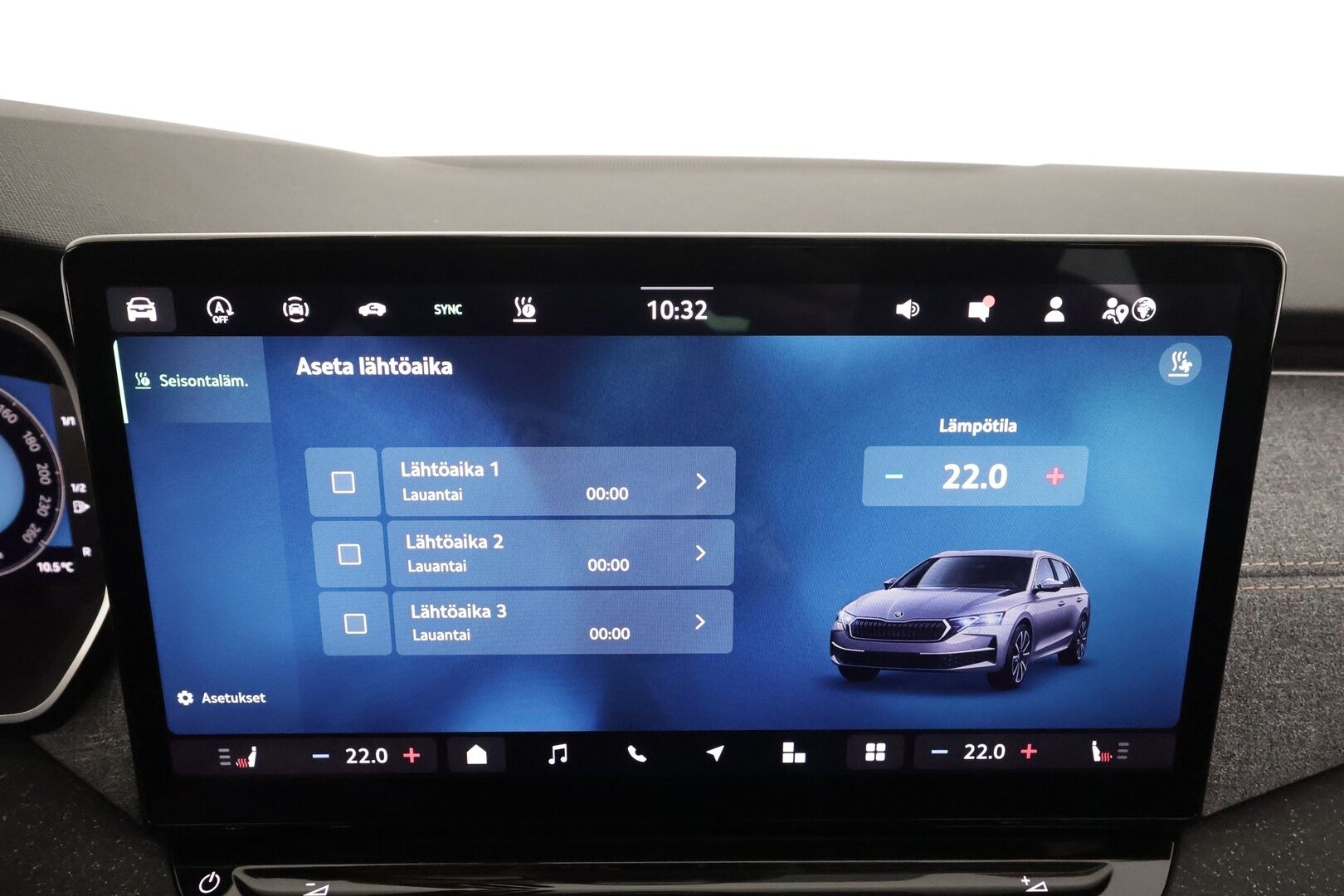 SKODA OCTAVIA 2025 Combi 2.0 TDI 150 Tour DSG * Webasto / Koukku / ACC / Matrix-LED / 360 / Muistipenkit / Navi / Keyless * - Merkkihuollettu