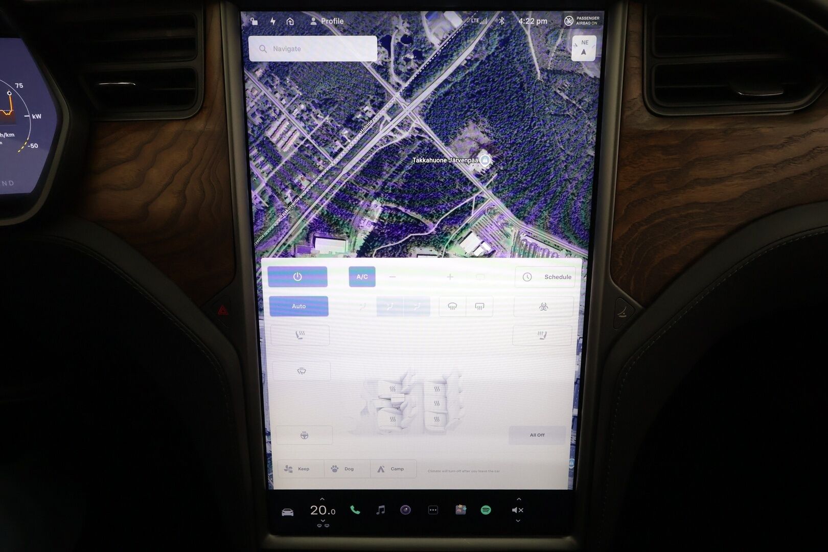 TESLA MODEL S 2020 Long Range AWD * Lasikatto / ACC / LED / P.kamera / Muistipenkki / Premium Audio / Navi / Keyless * - Ilma-alusta / 2x Latauskaapelit - HULLUT AVAJAISHULINAT KORKOTARJOUS 3,29 %