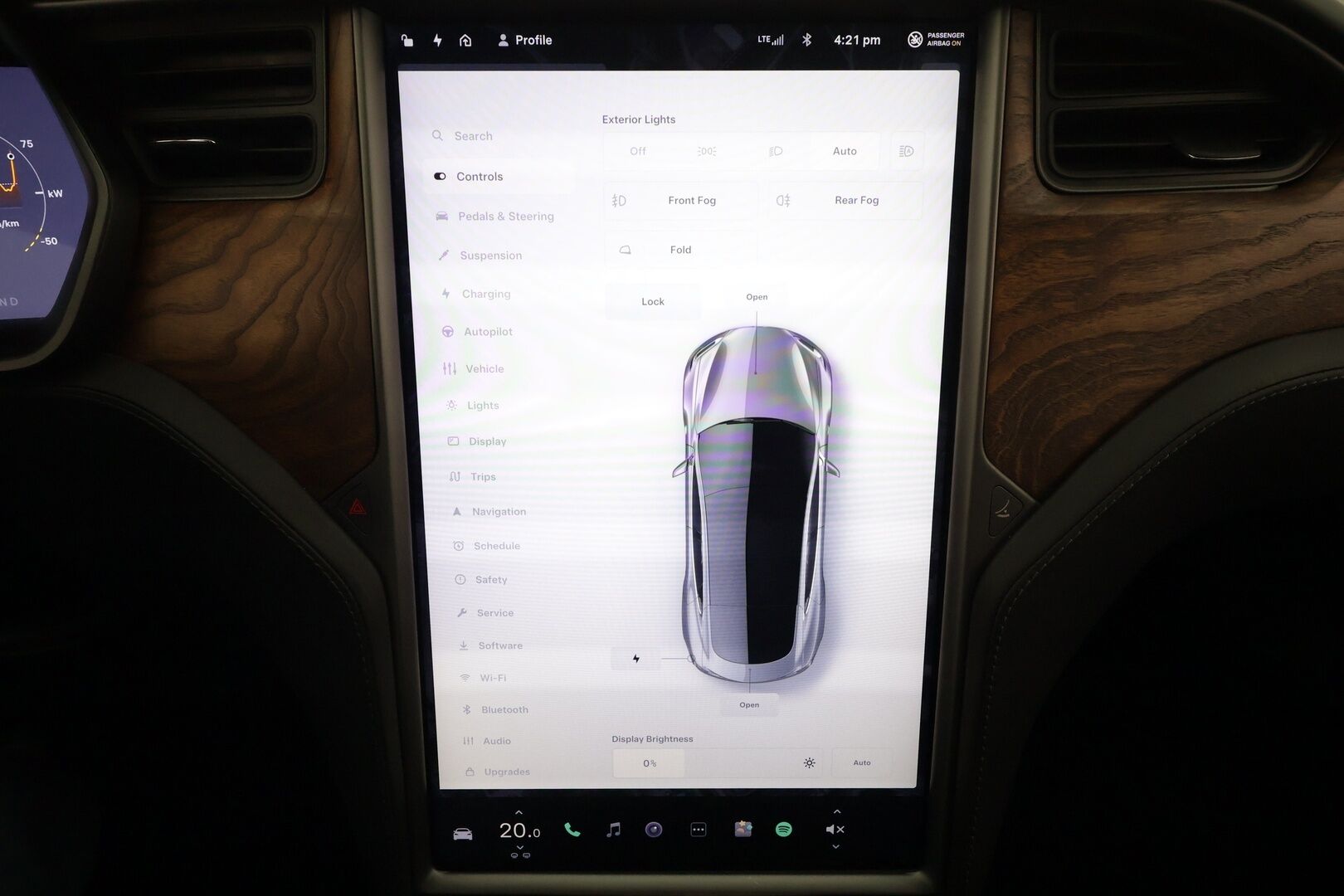 TESLA MODEL S 2020 Long Range AWD * Lasikatto / ACC / LED / P.kamera / Muistipenkki / Premium Audio / Navi / Keyless * - Ilma-alusta / 2x Latauskaapelit - HULLUT AVAJAISHULINAT KORKOTARJOUS 3,29 %