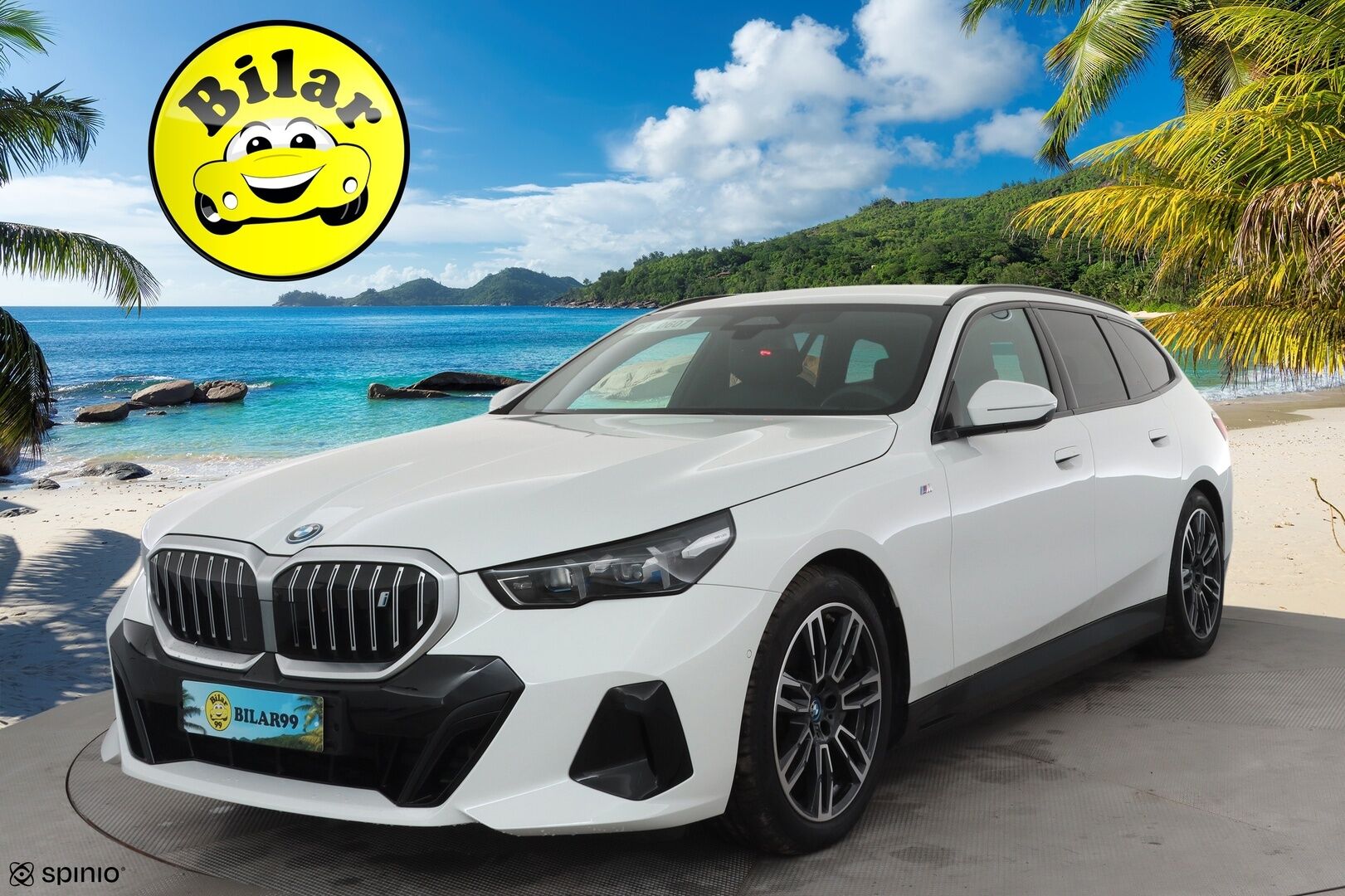 BMW I5 2024 G61 Touring eDrive40 M Sport - | ACC | HUD | Muistipenkit | Adapt.LED  360° | Comfort Access | Navi | Ratinlämmitin |