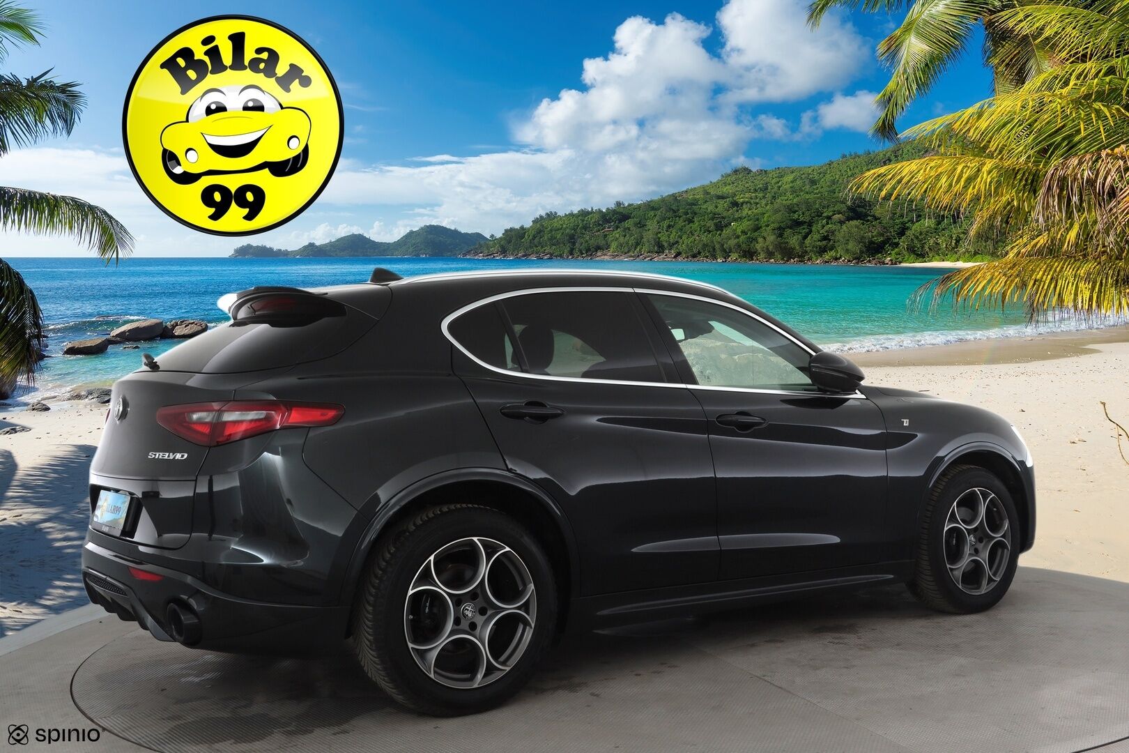 ALFA ROMEO STELVIO 2021 2,2 Diesel 190hp AT8 AWD Ti * H&K / Panorama / ACC / P.Kamera / Xenon / Muistipenkki / Navi / Kaistavahti / Keyless * - Merkkihuollot - HULLUT AVAJAISHULINAT KORKOTARJOUS 3,29 %