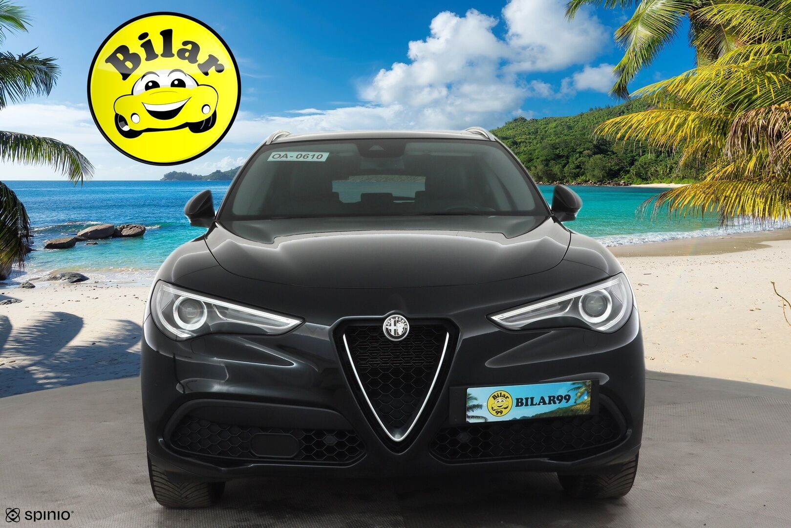 ALFA ROMEO STELVIO 2021 2,2 Diesel 190hp AT8 AWD Ti -  H&K | Panorama | ACC | P.Kamera | Xenon | Muistipenkki | Navi | Kaistavahti | Keyless | Merkkihuollot
