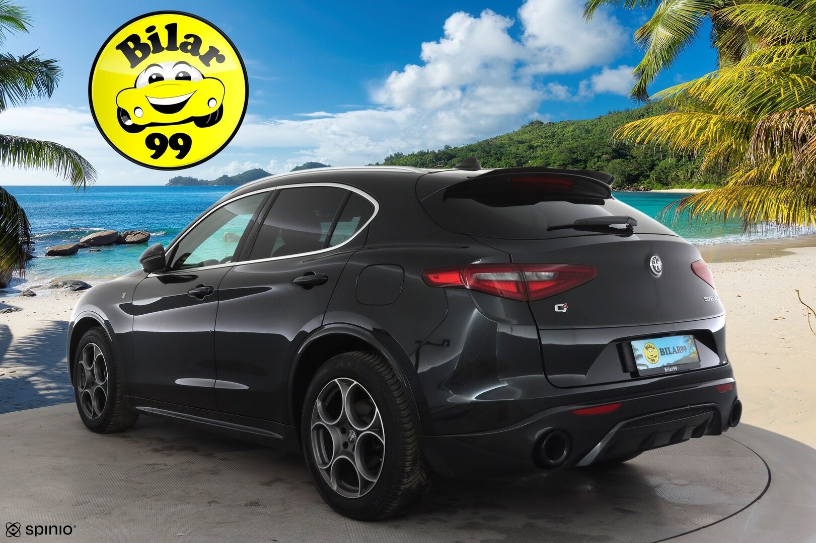ALFA ROMEO STELVIO 2021 2,2 Diesel 190hp AT8 AWD Ti * H&K / Panorama / ACC / P.Kamera / Xenon / Muistipenkki / Navi / Kaistavahti / Keyless * - Merkkihuollot - HULLUT AVAJAISHULINAT KORKOTARJOUS 3,29 %