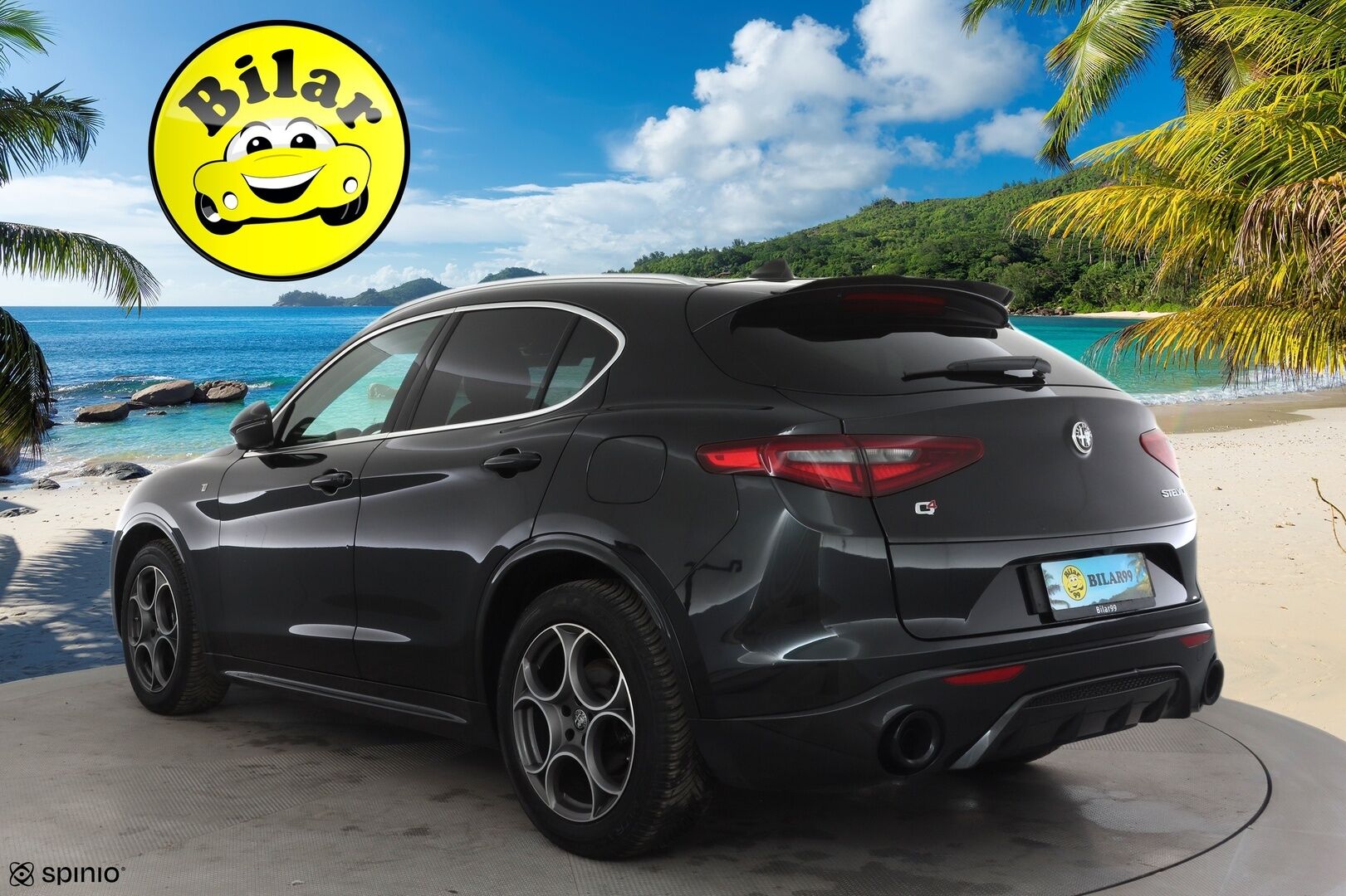 ALFA ROMEO STELVIO 2021 2,2 Diesel 190hp AT8 AWD Ti -  H&K | Panorama | ACC | P.Kamera | Xenon | Muistipenkki | Navi | Kaistavahti | Keyless | Merkkihuollot