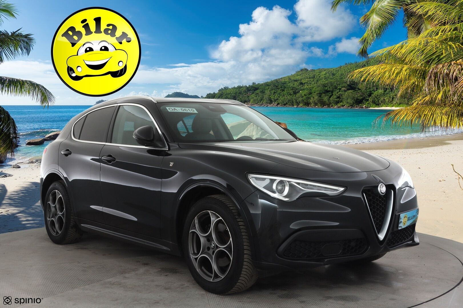 ALFA ROMEO STELVIO 2021 2,2 Diesel 190hp AT8 AWD Ti -  H&K | Panorama | ACC | P.Kamera | Xenon | Muistipenkki | Navi | Kaistavahti | Keyless | Merkkihuollot