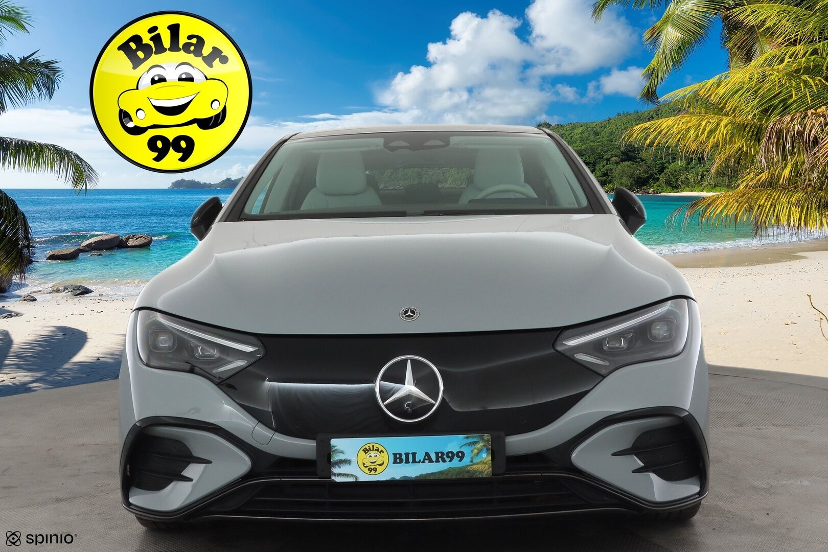 MERCEDES-BENZ EQE 2023 350 AMG-styling * Distronic+ / HUD / Burmester / Panorama / Digital Light / 360° / Muistipenkit / Akuston esilämmitys / Airmatic DC * - Kahdet renkaat aluvanteilla / Merkkihuollettu / Supervarusteet - HULLUT AVAJAISHULINAT KORKOTARJOUS 3,29 %