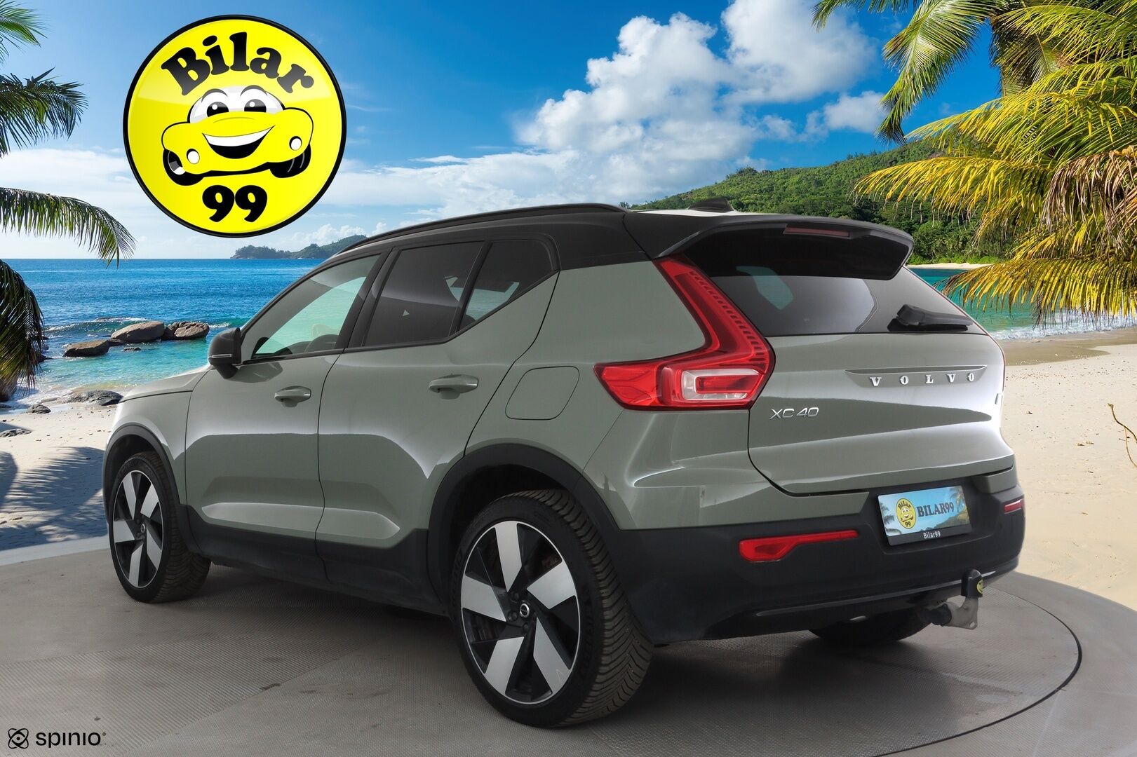 Volvo XC40 2023 Recharge Twin Plus * ACC / ILP / Muistipenkki / Koukku / BLIS / P.kamera / Keyless / Navi / LED / Ratinlämmitin * - Merkkihuollettu - HULLUT AVAJAISHULINAT KORKOTARJOUS 3,29 %
