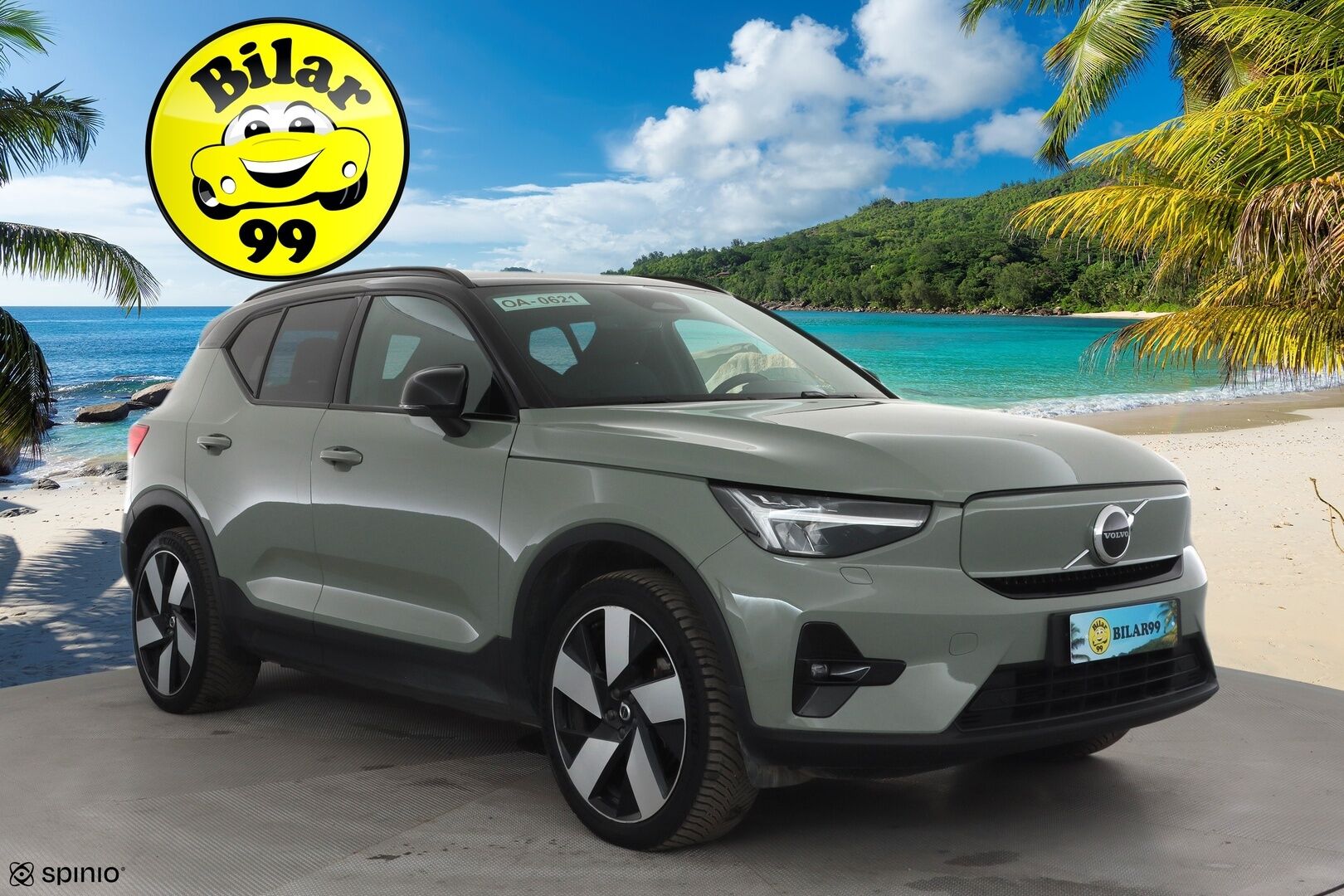 Volvo XC40 2023 Recharge Twin Plus * ACC / ILP / Muistipenkki / Koukku / BLIS / P.kamera / Keyless / Navi / LED / Ratinlämmitin * - Merkkihuollettu - HULLUT AVAJAISHULINAT KORKOTARJOUS 3,29 %