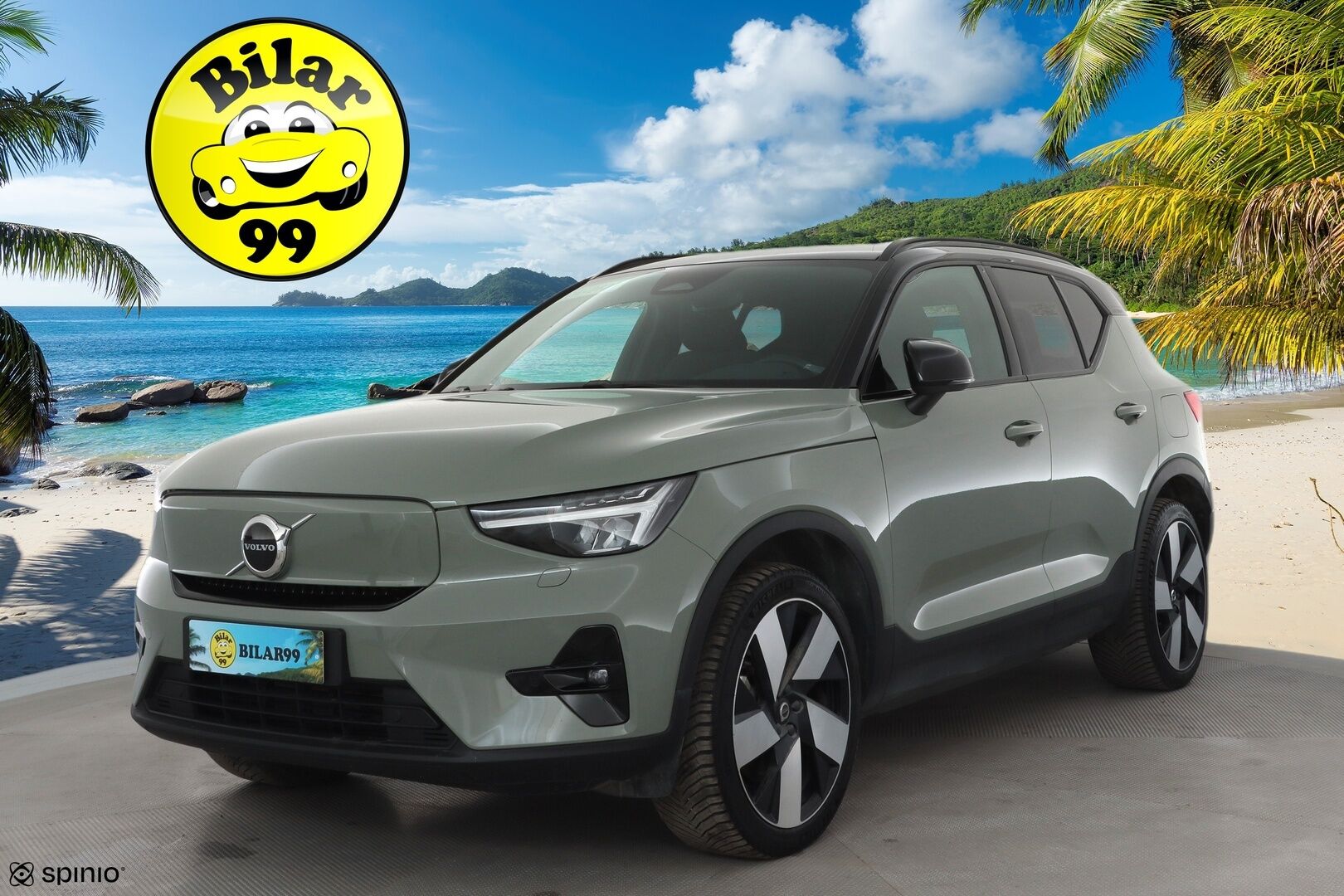 Volvo XC40 2023 Recharge Twin Plus * ACC / ILP / Muistipenkki / Koukku / BLIS / P.kamera / Keyless / Navi / LED / Ratinlämmitin * - Merkkihuollettu - HULLUT AVAJAISHULINAT KORKOTARJOUS 3,29 %