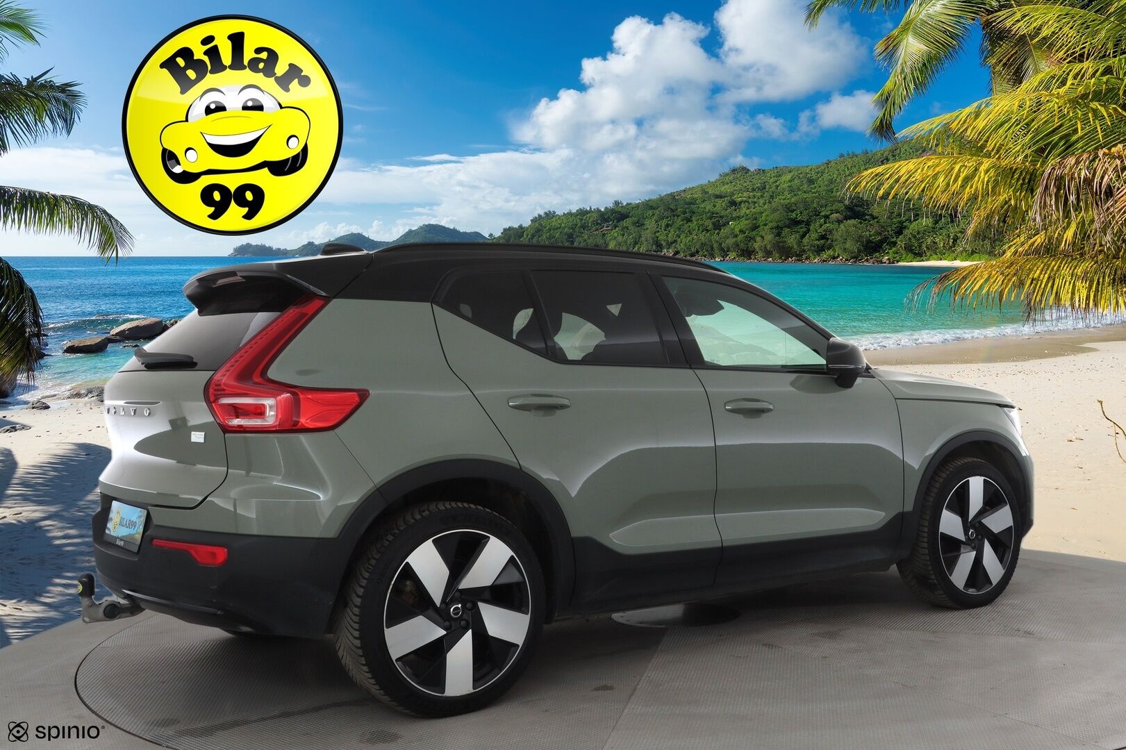 Volvo XC40 2023 Recharge Twin Plus * ACC / ILP / Muistipenkki / Koukku / BLIS / P.kamera / Keyless / Navi / LED / Ratinlämmitin * - Merkkihuollettu - HULLUT AVAJAISHULINAT KORKOTARJOUS 3,29 %