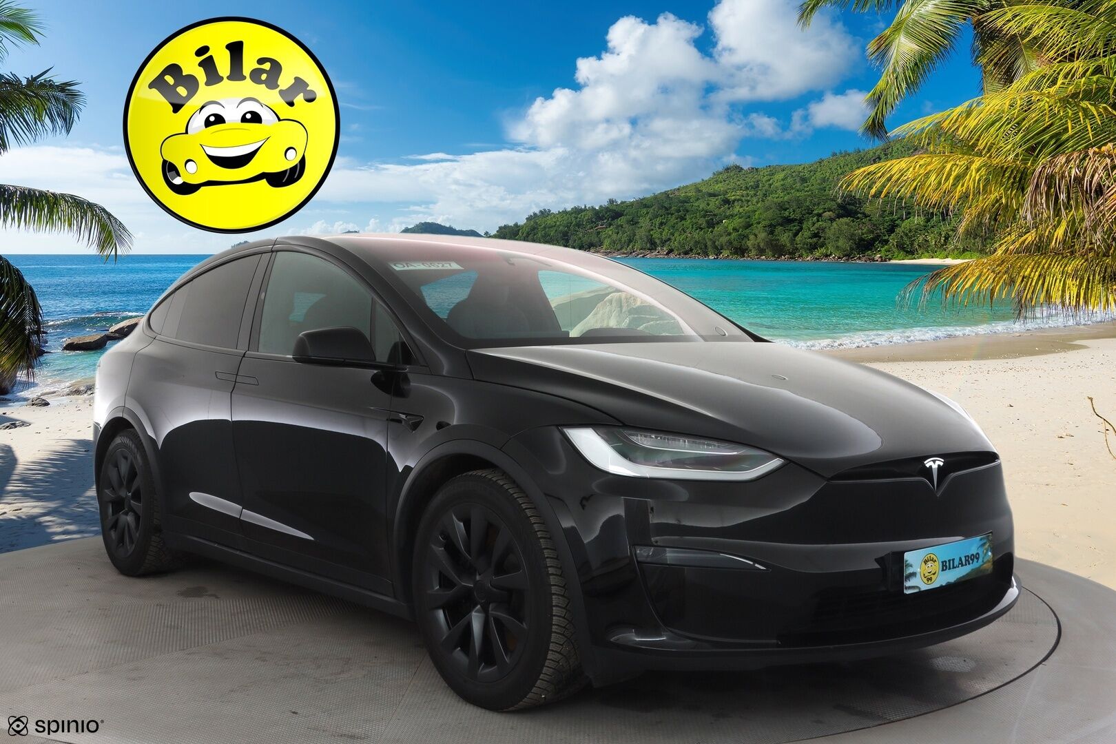 TESLA MODEL X 2023 Long Range AWD - | Koukku | ILP | Premium Audio | Ilmastoidut nahat | Ilma-alusta | Facelift | Viihdenäyttö | P.kamera | Kahdet renkaat aluvanteilla | ALV |