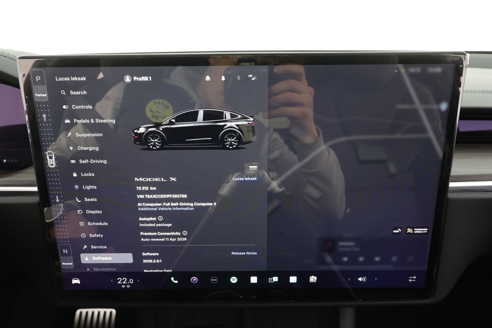 TESLA MODEL X 2023 Long Range AWD - | Koukku | ILP | Premium Audio | Ilmastoidut nahat | Ilma-alusta | Facelift | Viihdenäyttö | P.kamera | Kahdet renkaat aluvanteilla | ALV |