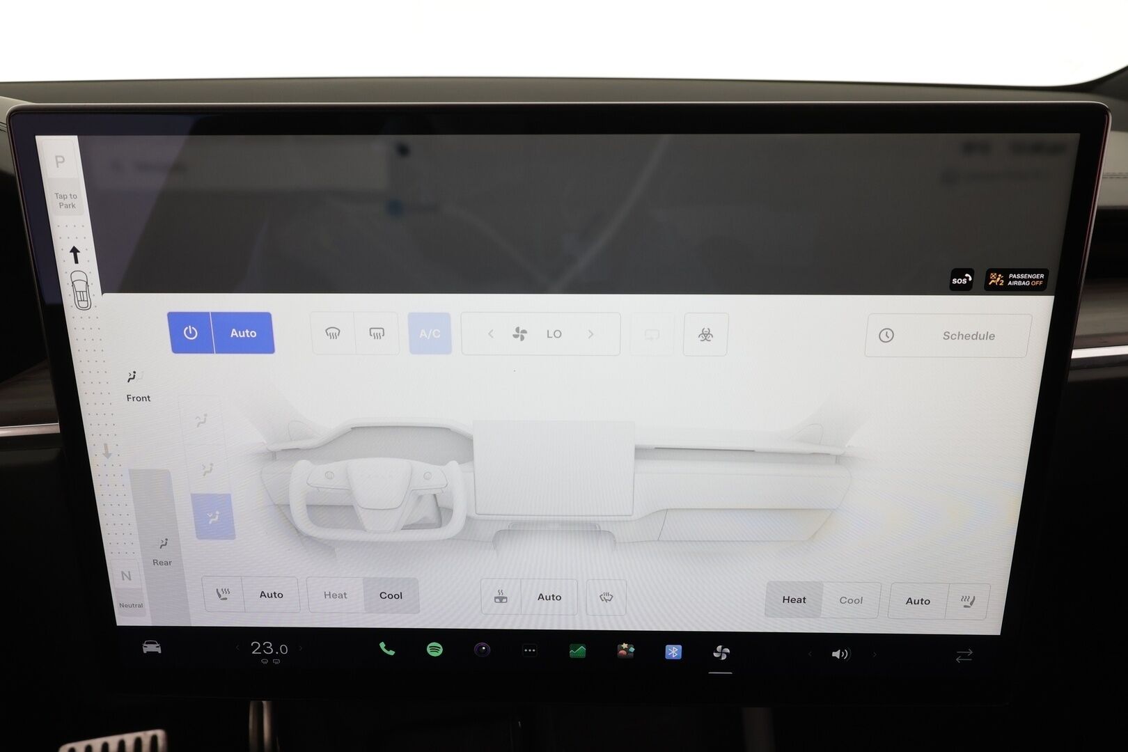 TESLA Model X 2023 Long Range AWD 7-P * Koukku / ILP / Premium Audio / Ilmastoidut nahat / Ilma-alusta / Facelift / Viihdenäyttö / P.kamera * - Kahdet renkaat aluvanteilla / ALV - HULLUT AVAJAISHULINAT KORKOTARJOUS 3,29 %