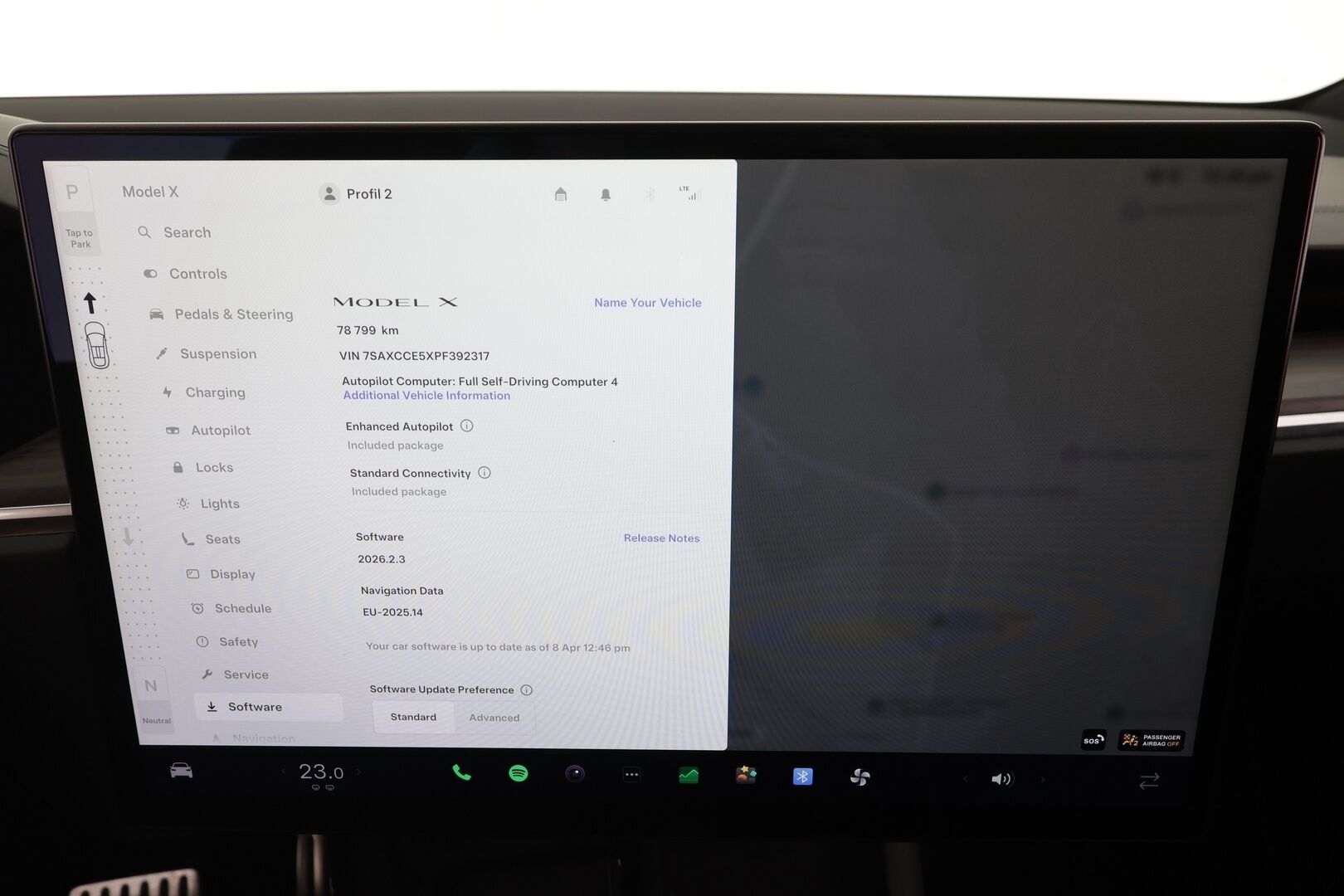 TESLA Model X 2023 Long Range AWD 7-P * Koukku / ILP / Premium Audio / Ilmastoidut nahat / Ilma-alusta / Facelift / Viihdenäyttö / P.kamera * - Kahdet renkaat aluvanteilla / ALV - HULLUT AVAJAISHULINAT KORKOTARJOUS 3,29 %