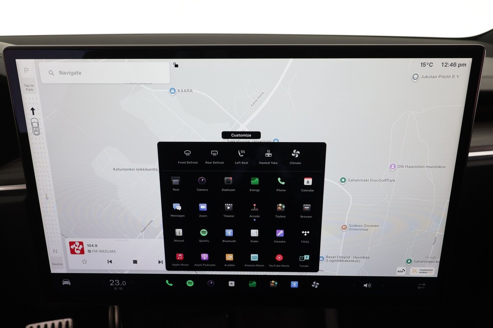 TESLA Model X 2023 Long Range AWD 7-P * Koukku / ILP / Premium Audio / Ilmastoidut nahat / Ilma-alusta / Facelift / Viihdenäyttö / P.kamera * - Kahdet renkaat aluvanteilla / ALV - HULLUT AVAJAISHULINAT KORKOTARJOUS 3,29 %