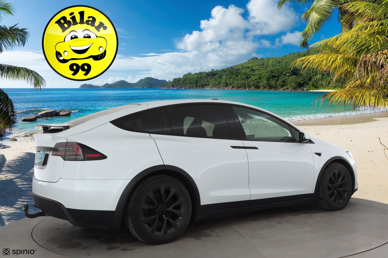 TESLA Model X 2023 Long Range AWD 7-P * Koukku / ILP / Premium Audio / Ilmastoidut nahat / Ilma-alusta / Facelift / Viihdenäyttö / P.kamera * - Kahdet renkaat aluvanteilla / ALV - HULLUT AVAJAISHULINAT KORKOTARJOUS 3,29 %