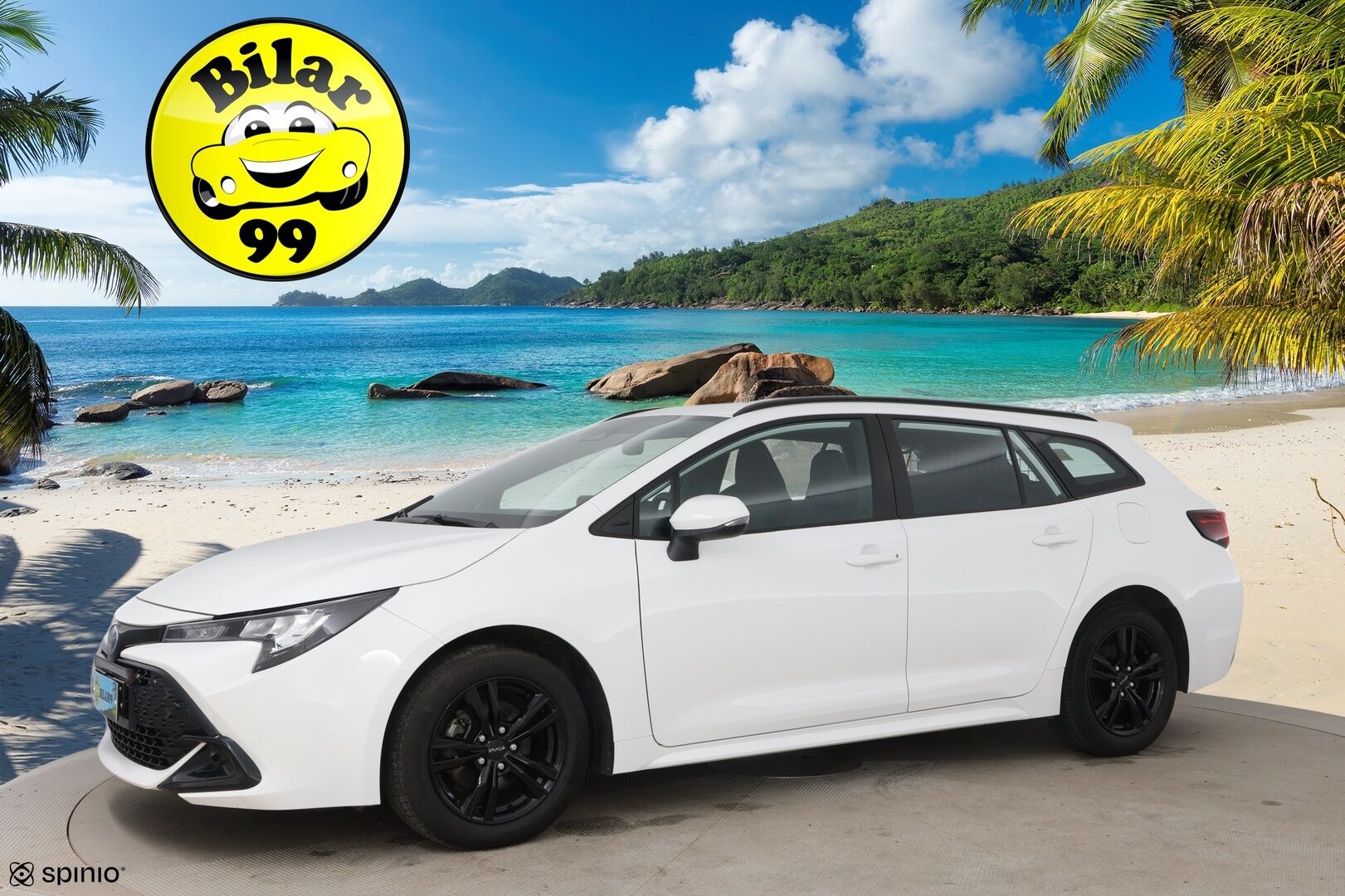 TOYOTA COROLLA 2023 Touring Sports 1,8 Hybrid Life * ACC / Kaistavahti / P.kamera / Navi / LED / Digimittaristo / Facelift * - Kahdet renkaat aluvanteilla - HULLUT AVAJAISHULINAT KORKOTARJOUS 3,29 %