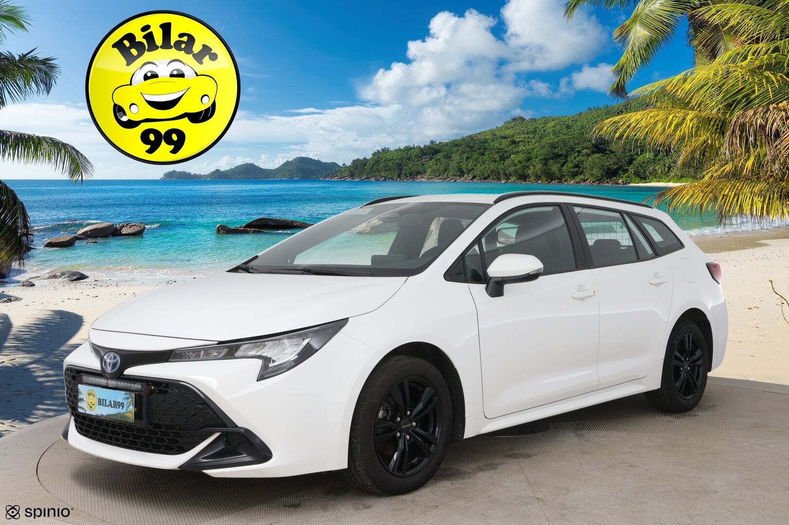 TOYOTA COROLLA 2023 Touring Sports 1,8 Hybrid Life * ACC / Kaistavahti / P.kamera / Navi / LED / Digimittaristo / Facelift * - Kahdet renkaat aluvanteilla - HULLUT AVAJAISHULINAT KORKOTARJOUS 3,29 %