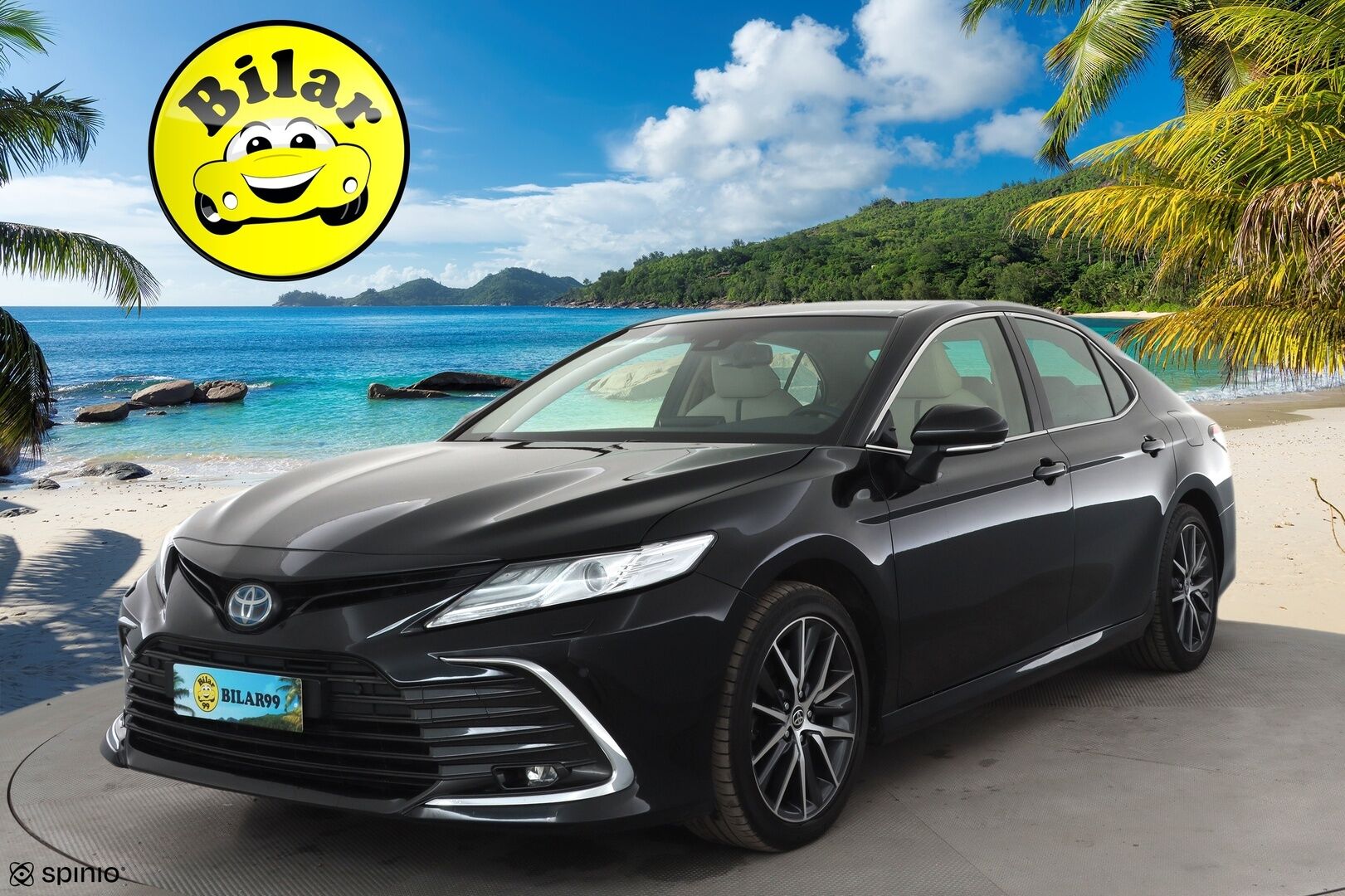 TOYOTA CAMRY 2022 2.5 Hybrid Executive - * ACC | Kaistavahti | Sähköpenkit | Nahat | Navi | LED | P.kamera | Ratinlämmitin | Keyless | Facelift *