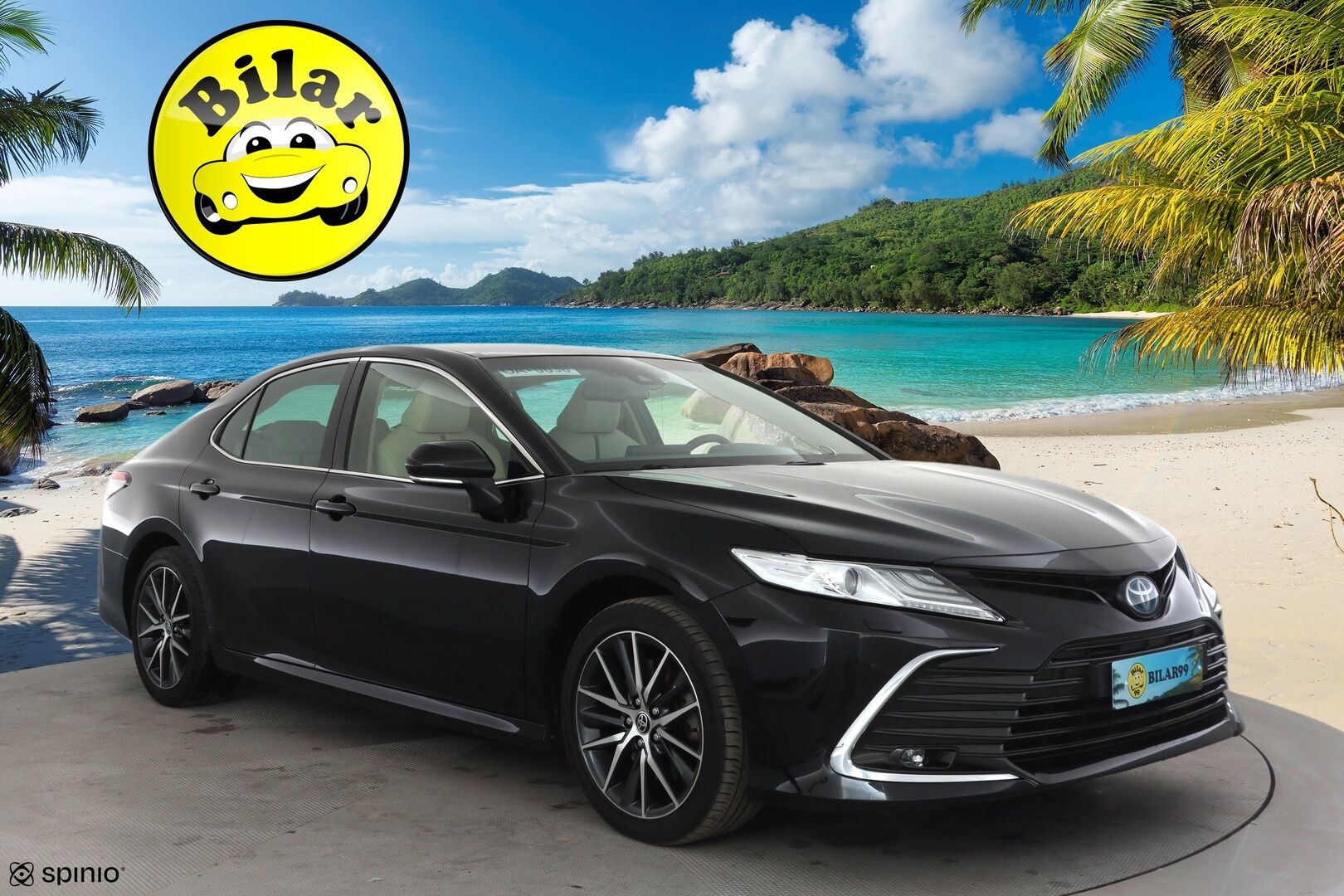 TOYOTA CAMRY 2022 2.5 Hybrid Executive - * ACC | Kaistavahti | Sähköpenkit | Nahat | Navi | LED | P.kamera | Ratinlämmitin | Keyless | Facelift *