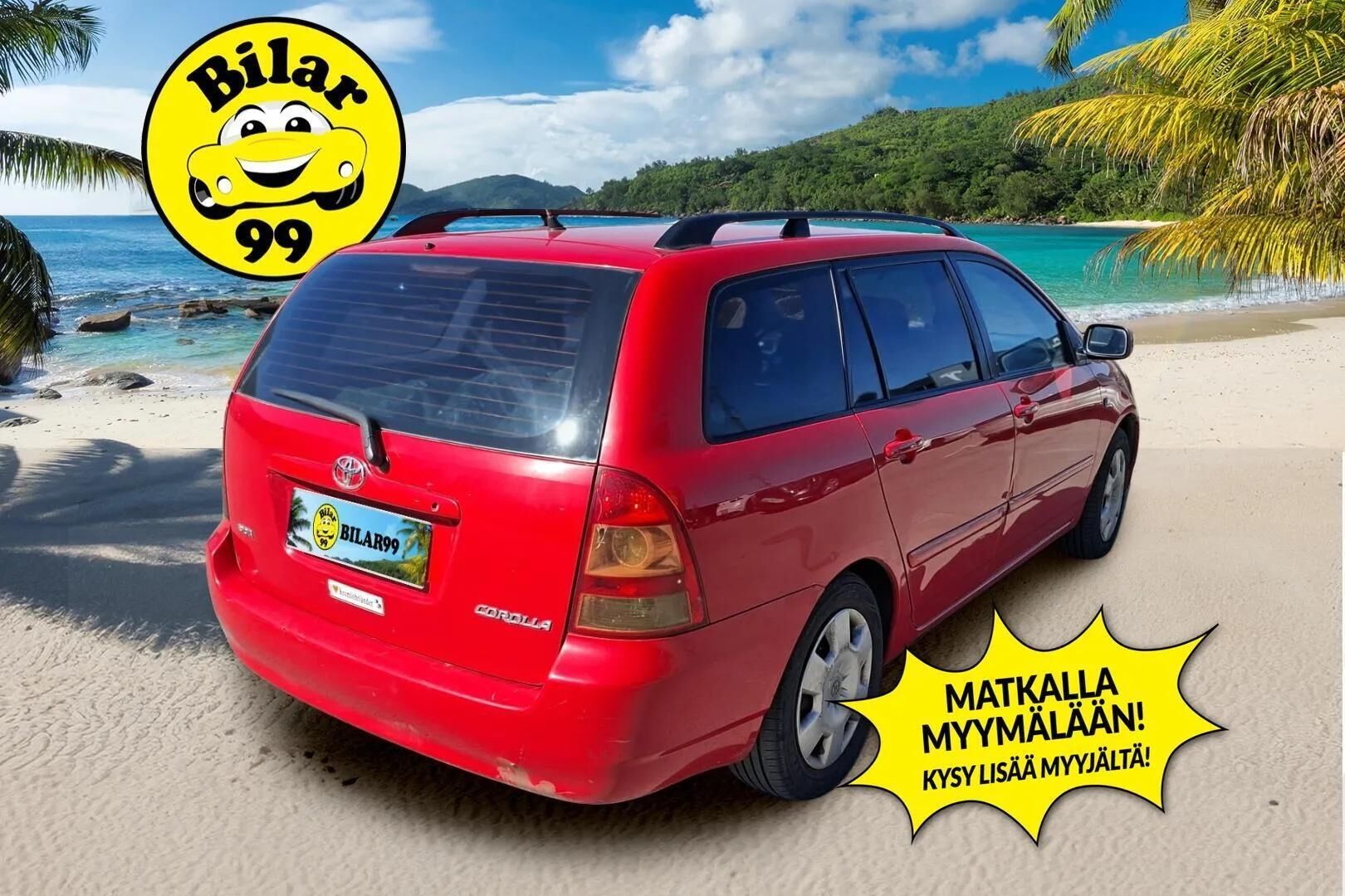 Toyota Corolla 2006 5D COROLLA STW 1.6 * Suomi-auto / 2x- hyvät renkaat vanteilla / huoltokirja / penkinlämmittimet* - YritysOutlet - Myydään vain yrityksille - * Suomi-auto / 2x - hyvät renkaat vanteilla / huoltokirja / penkinlämmittimet / sähkösäätöiset ikkunat* - YritysOutlet - Myydään vain yrityksille