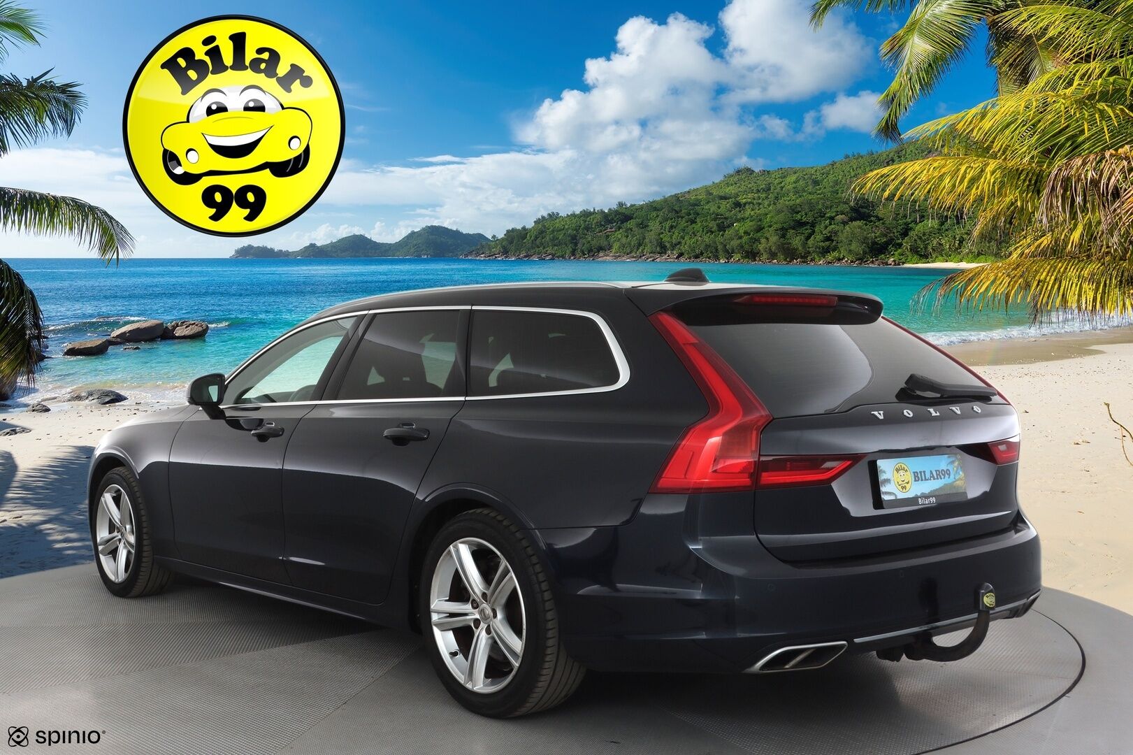 Volvo V90 2019 T4 Momentum Aut. * ACC / Webasto / Panorama / Koukku / Full LED / Nahat / Keyless / Navi / Sähköluukku / Ratinlämmitin * - Kahdet renkaat aluvanteilla