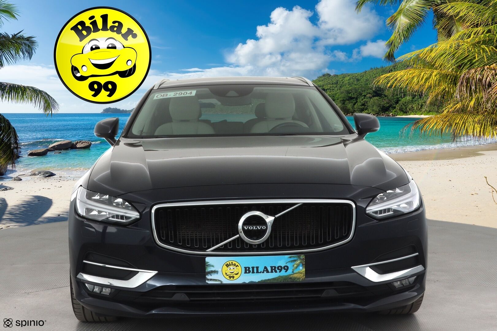 Volvo V90 2019 T4 Momentum Aut. * ACC / Webasto / Panorama / Koukku / Full LED / Nahat / Keyless / Navi / Sähköluukku / Ratinlämmitin * - Kahdet renkaat aluvanteilla