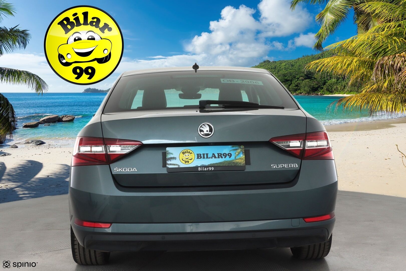 SKODA SUPERB 2017 2,0 TDI 190 L&K DSG * ACC / Webasto / Koukku / P.kamera / Muistipenkki / Keyless / Apple&Android * - Kahdet Renkaat / Juuri huollettu!