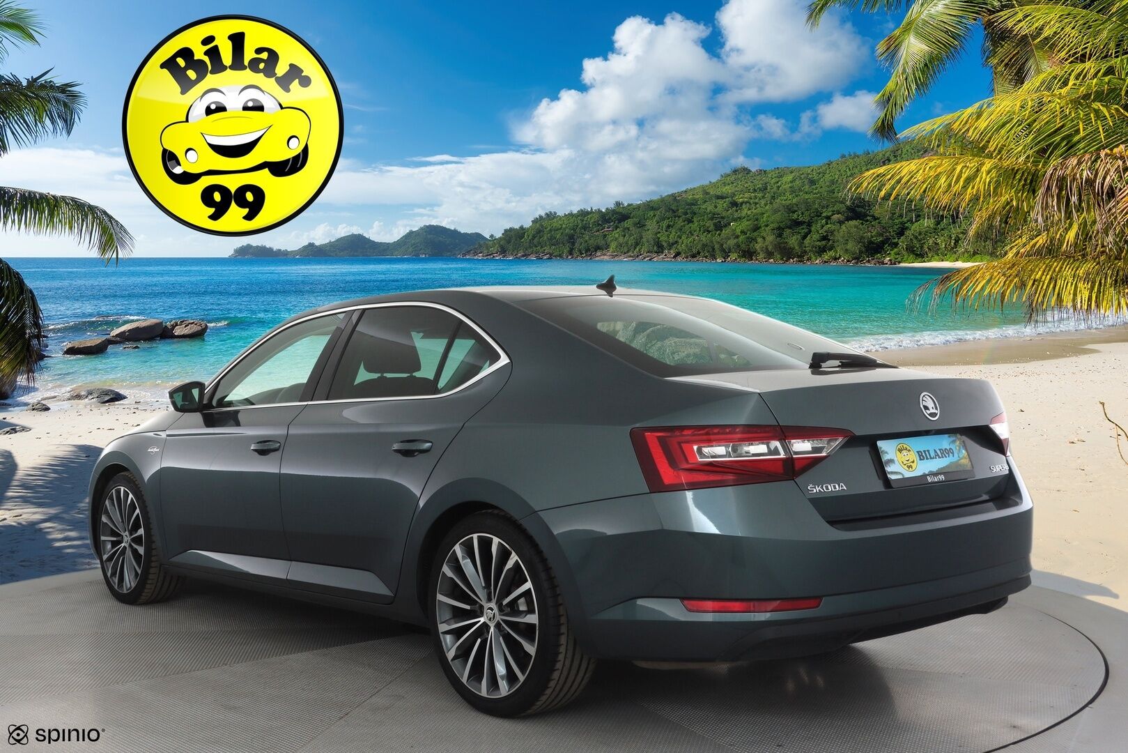 SKODA SUPERB 2017 2,0 TDI 190 L&K DSG * ACC / Webasto / Koukku / P.kamera / Muistipenkki / Keyless / Apple&Android * - Kahdet Renkaat / Juuri huollettu!
