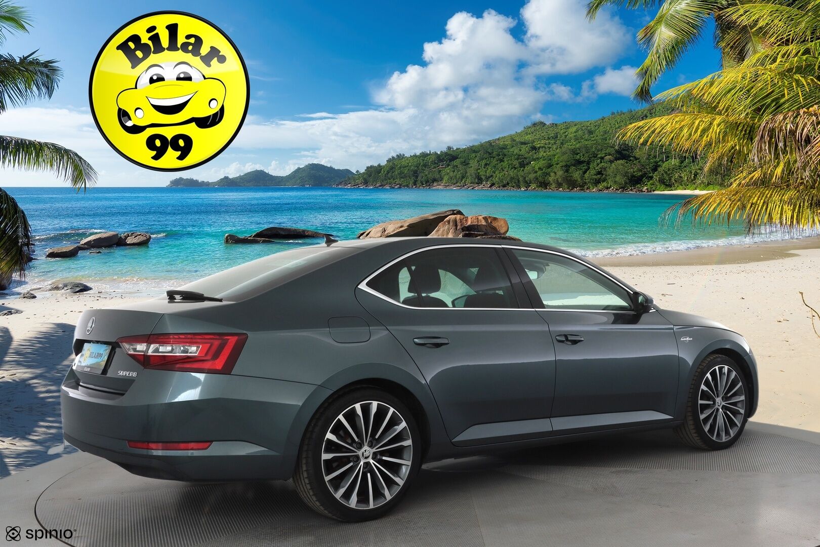 SKODA SUPERB 2017 2,0 TDI 190 L&K DSG * ACC / Webasto / Koukku / P.kamera / Muistipenkki / Keyless / Apple&Android * - Kahdet Renkaat / Juuri huollettu!