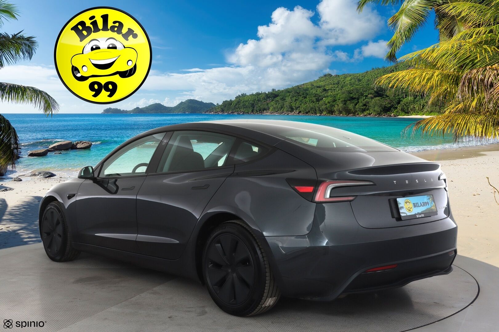 TESLA MODEL 3 2024 Long Range Dual Motor AWD Highland * ILP / Lasikatto / ACC / Matrix / P.Kamera / Ilmastoitu Muistipenkki / Premium Audio / Keyless * - Kahdet renkaat aluvanteilla / 2x Latauskaapelit - HULLUT AVAJAISHULINAT KORKOTARJOUS 3,29 %