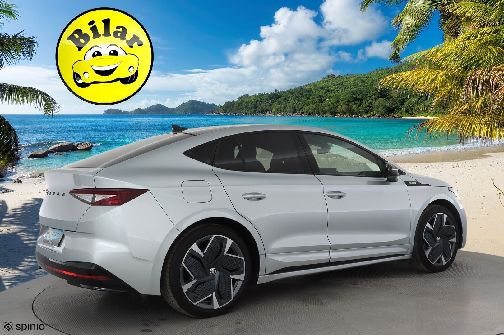 SKODA ENYAQ 2024 Coupe 85x 4x4 RS - | ACC | ILP / Koukku | Lasikatto | HUD | Canton | Matrix-LED | Muistipenkki | P-kamera | Sporttipenkit |