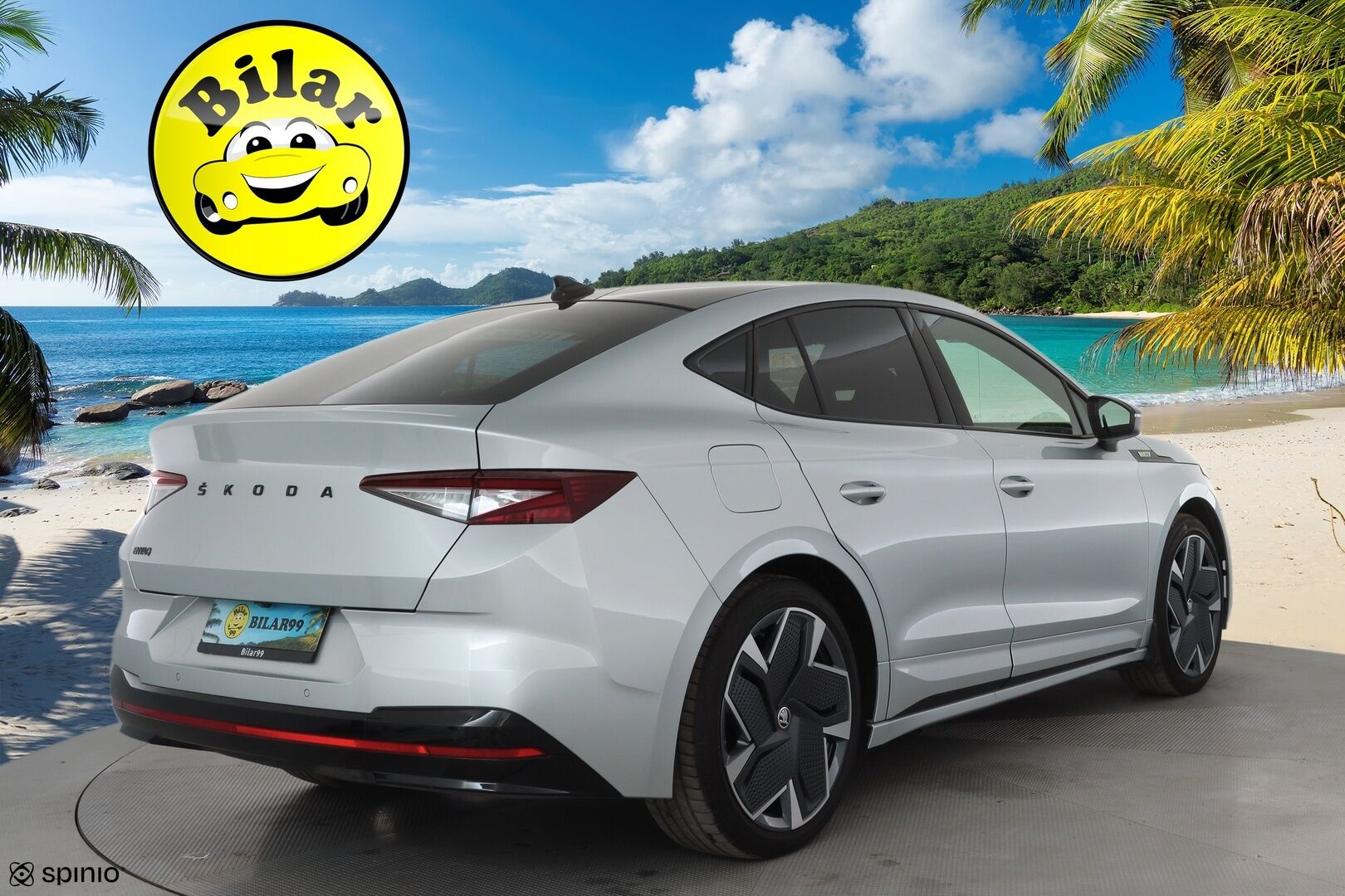 SKODA ENYAQ 2024 Coupe 85x 4x4 RS - | ACC | ILP / Koukku | Lasikatto | HUD | Canton | Matrix-LED | Muistipenkki | P-kamera | Sporttipenkit |