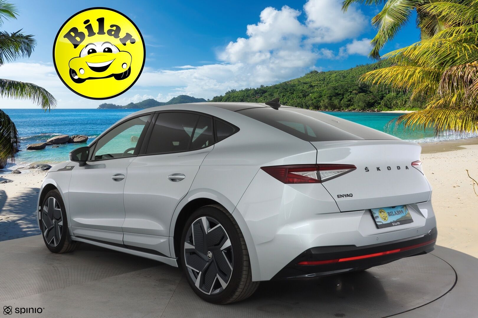 SKODA ENYAQ 2024 Coupe 85x 4x4 RS - | ACC | ILP / Koukku | Lasikatto | HUD | Canton | Matrix-LED | Muistipenkki | P-kamera | Sporttipenkit |